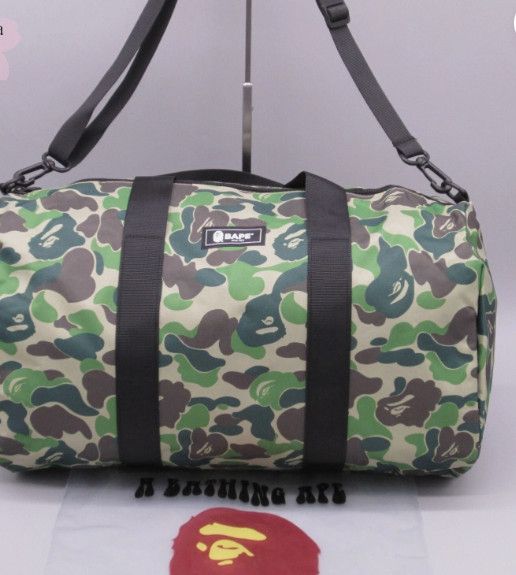 Japanese Brand Brand New Bape Duffel Bag Size ONE SIZE - 2 Thumbnail