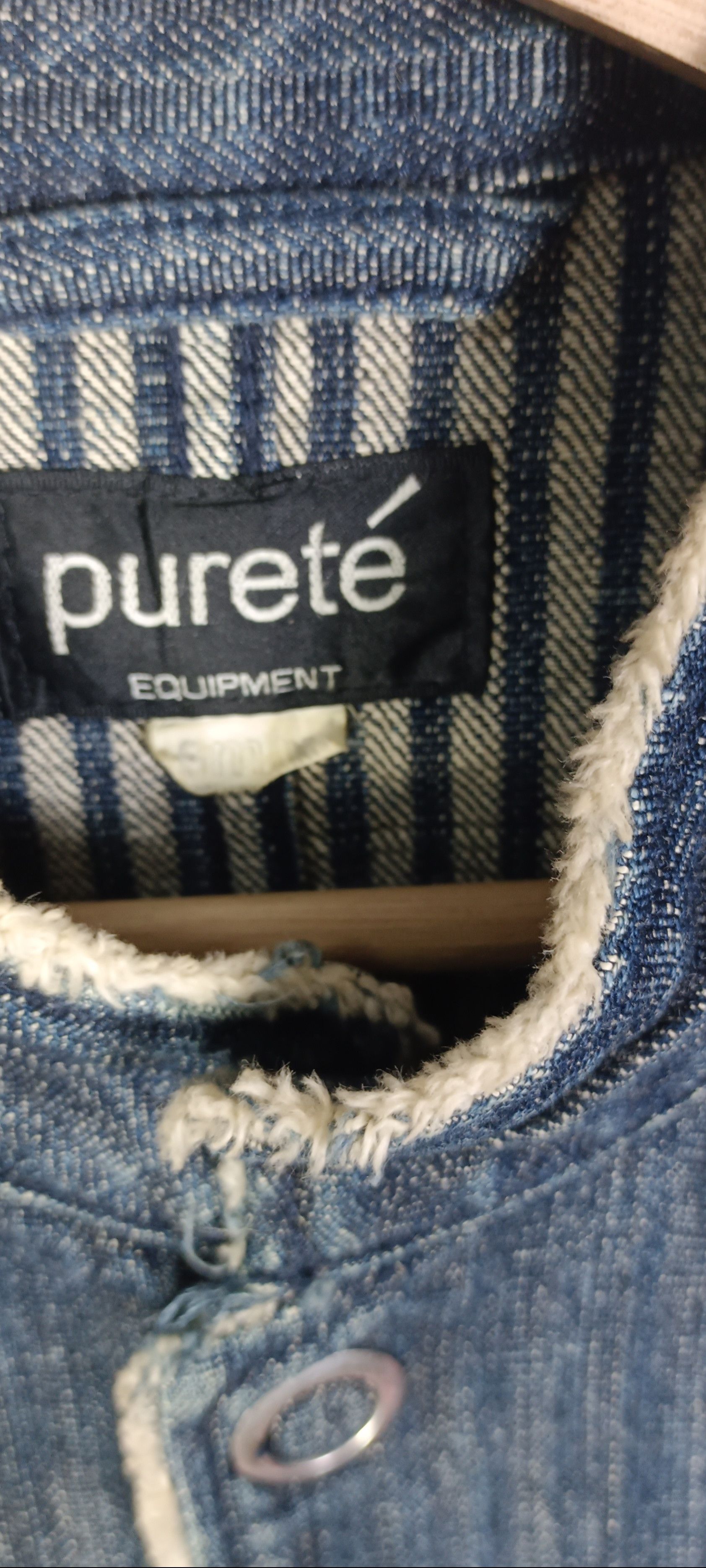 Japanese Brand × Vintage Purete Equipment Houston Denim Jacket Size US M / EU 48-50 / 2 - 10 Thumbnail