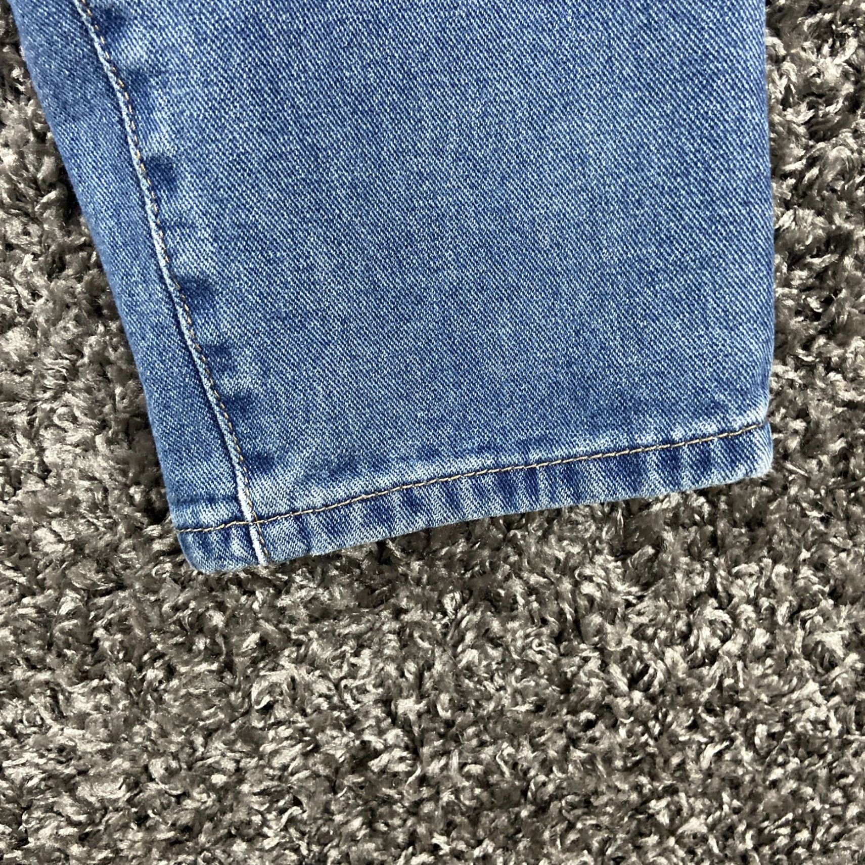 Shein Shein Curve Jeans Women's 2XL Distressed Straight Blue Jeans Womens Size 40" / US 18 - 2 Thumbnail