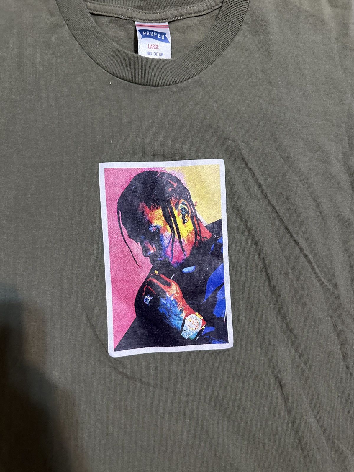 Nike Vintage Proper Travis Scott shirt 00s size large Size US L / EU 52-54 / 3 - 2 Thumbnail