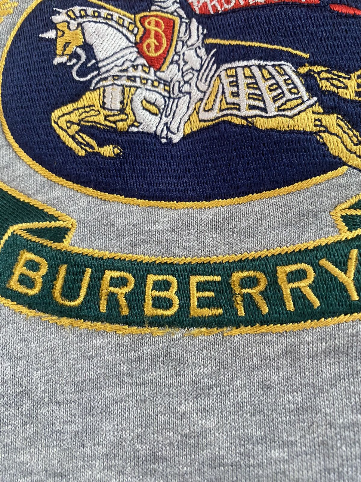 Burberry Embroidered Archive Logo Jersey Hoodie Size US M / EU 48-50 / 2 - 11 Thumbnail