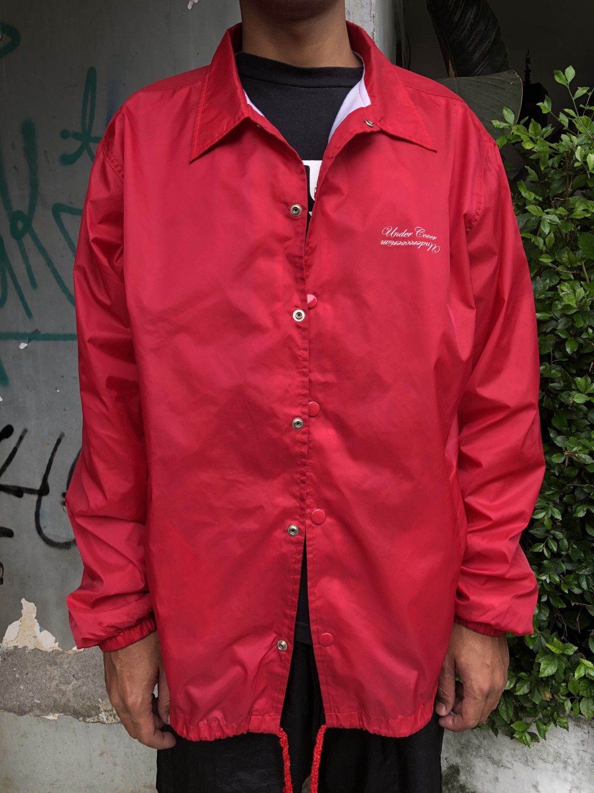 Japanese Brand × Jun Takahashi × Undercover UNDERCOVER COACH JACKET RED Size US L / EU 52-54 / 3 - 3 Thumbnail