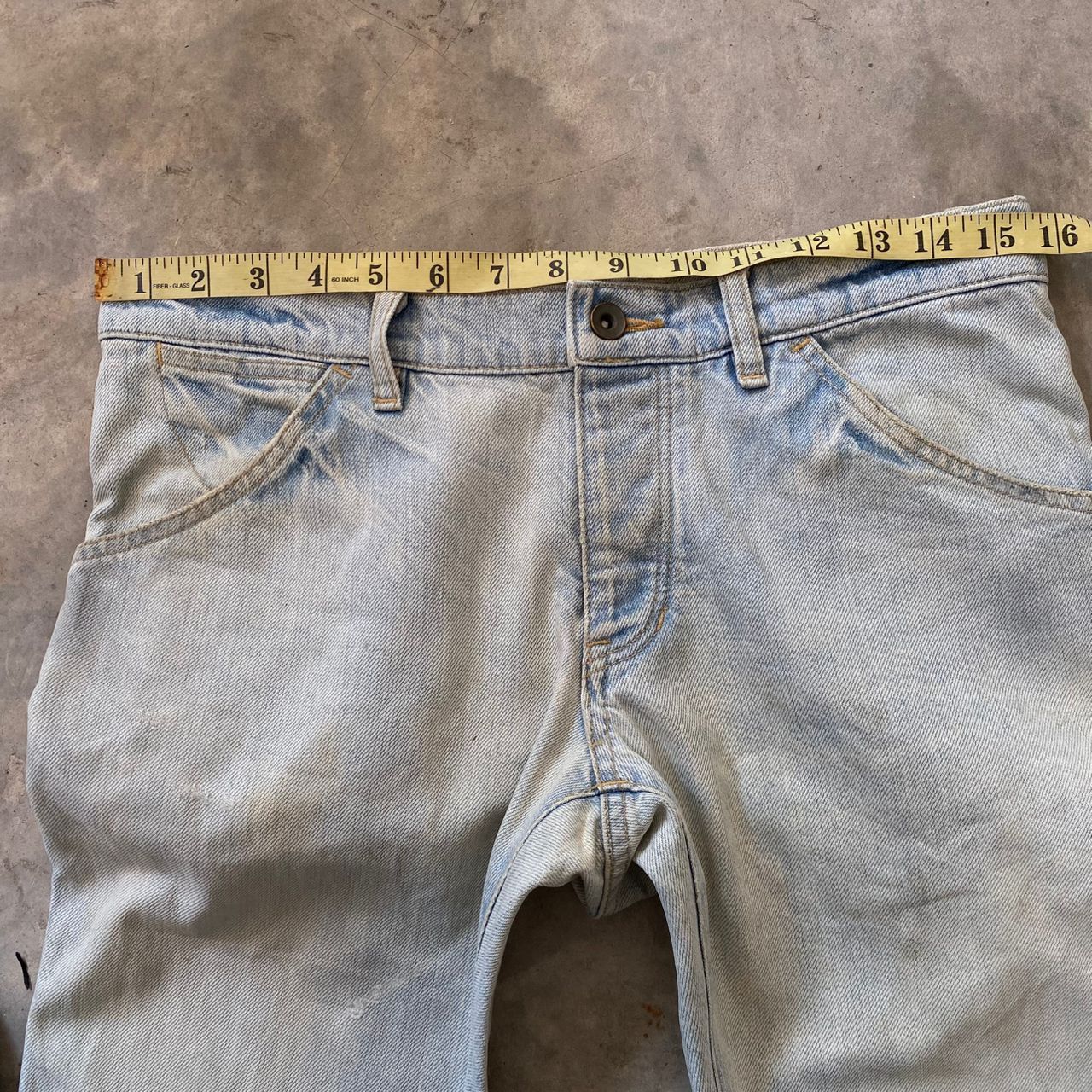 Attachment Vintage Attachment Japanese Brand Distressed Flare Denim Size US 30 / EU 46 - 7 Thumbnail