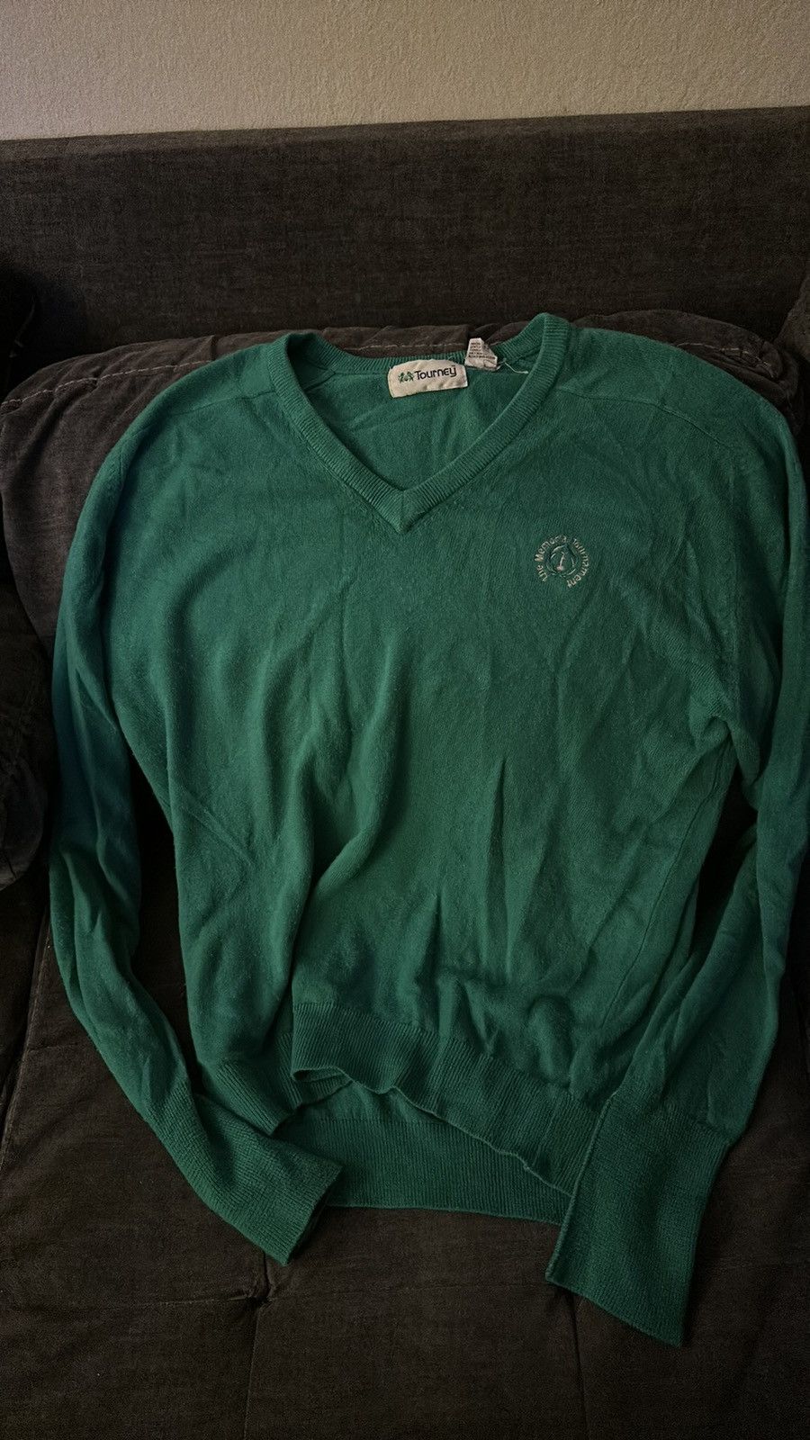 Vintage Vintage Memorial Tournament Sweater. Green Large. Size US L / EU 52-54 / 3 - 1 Thumbnail
