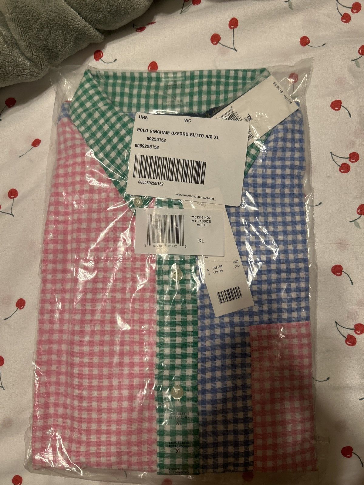 Polo Ralph Lauren Polo Ralph Lauren Gingham Long Sleeve Button-Down Size US XL / EU 56 / 4 - 2 Thumbnail