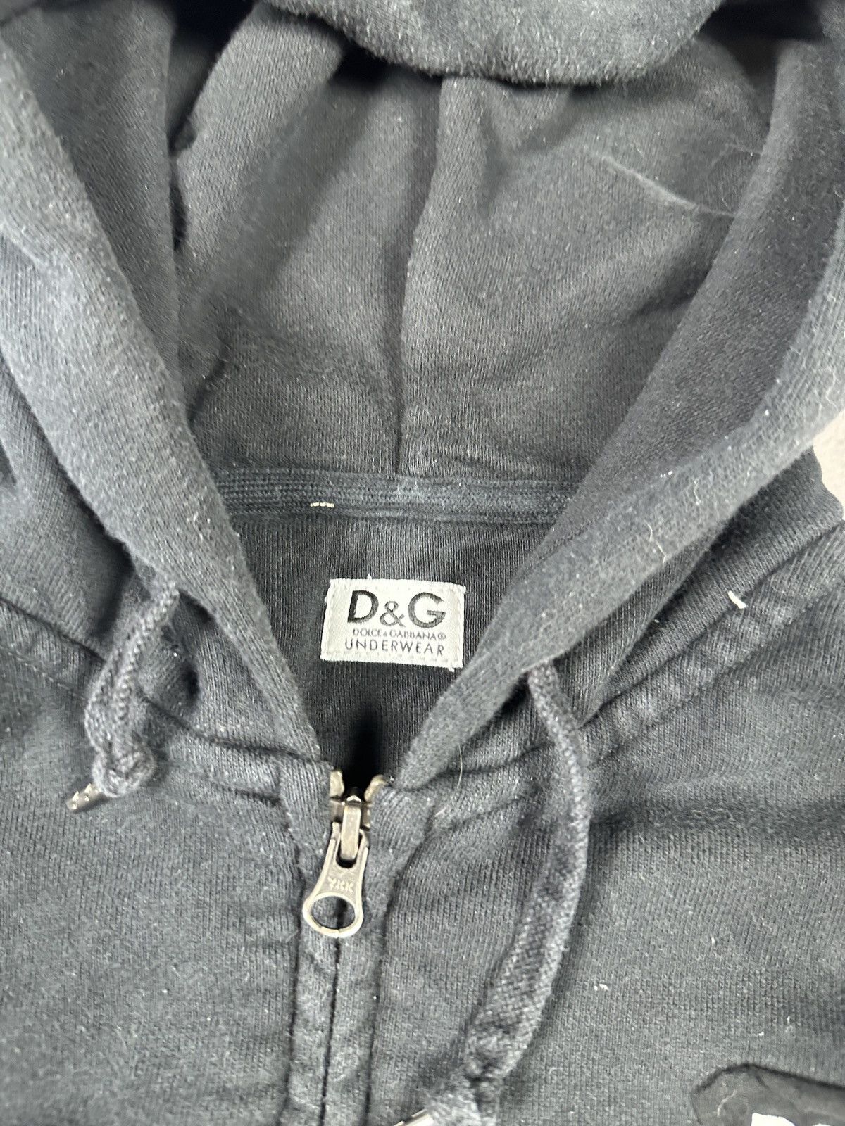 Dolce & Gabbana Y2K Vintage Dolce&Gabbana Zip Up Hodie Streetwear Opium L Size US L / EU 52-54 / 3 - 3 Thumbnail