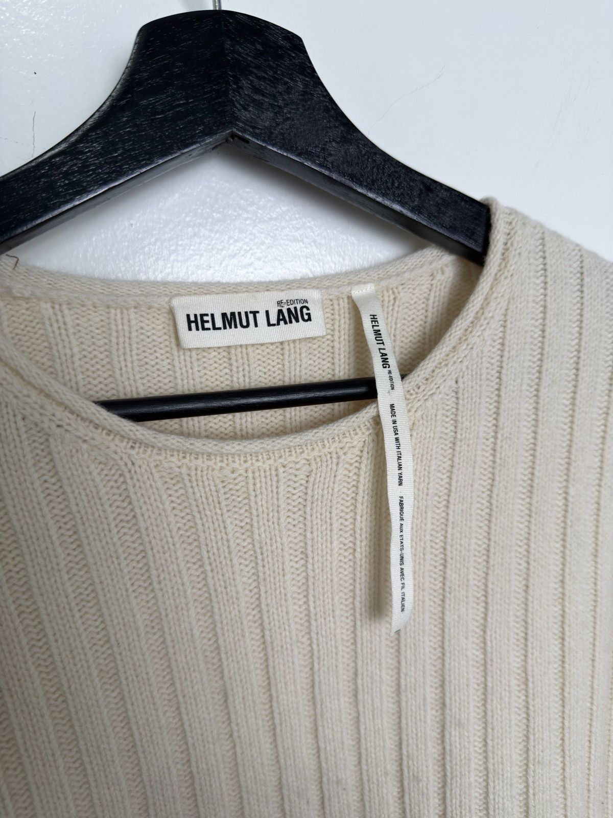 Helmut Lang AW97 Re-Issue Slash Sweater Size US L / EU 52-54 / 3 - 4 Thumbnail