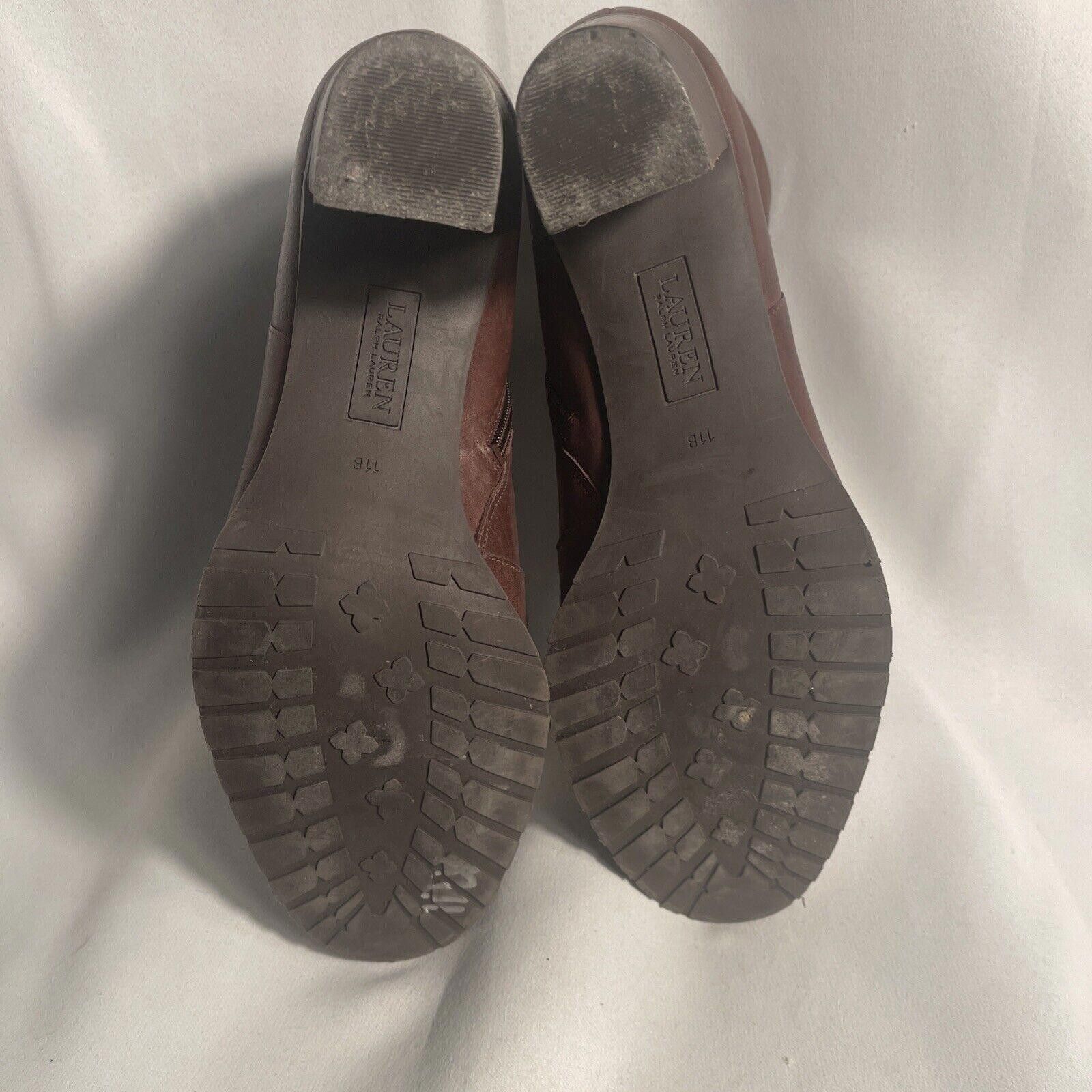 Lauren Ralph Lauren Lauren Ralph Lauren Women's Leather Cabrey Booties Size 11B Size US 11 / IT 41 - 5 Thumbnail