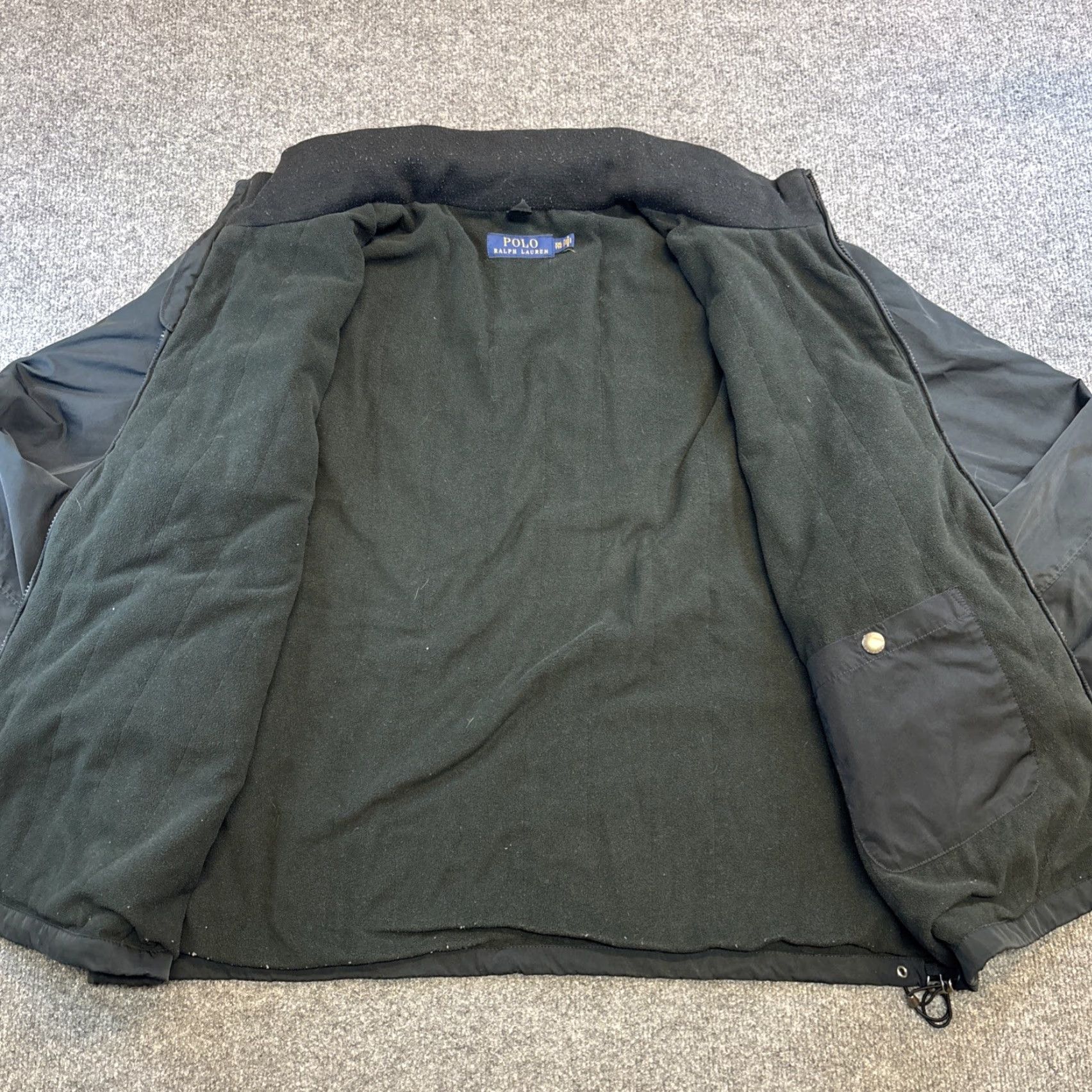 Polo Ralph Lauren Polo Ralph Lauren Coat Men XXL Black Insulated Rollaway Hood Full Zip Classic Windbreaker Zip Pockets Logo Embroidered Water Resistant Lined Windproof Size US XXL / EU 58 / 5 - 4 Thumbnail