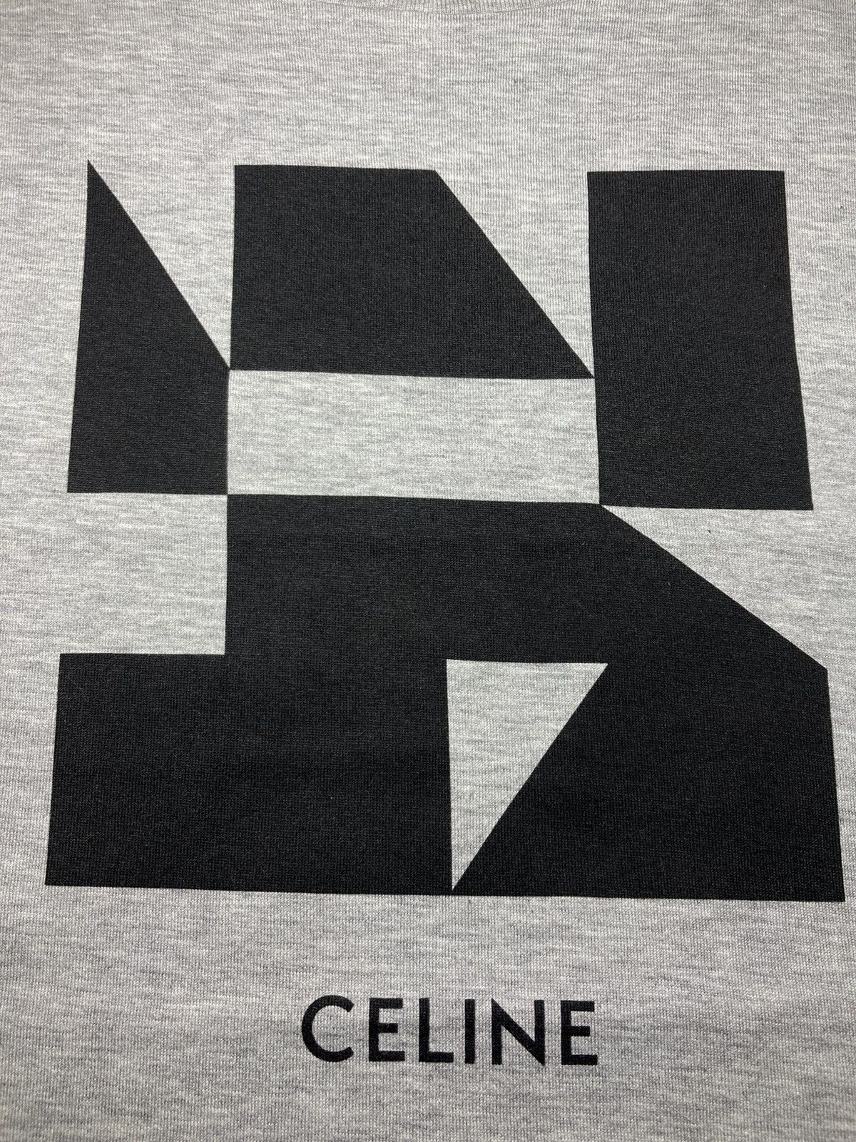 Celine SS19 Celine Geomteric Pattern Logo 2019 Runway Hedi Slimane Size US S / EU 44-46 / 1 - 4 Thumbnail