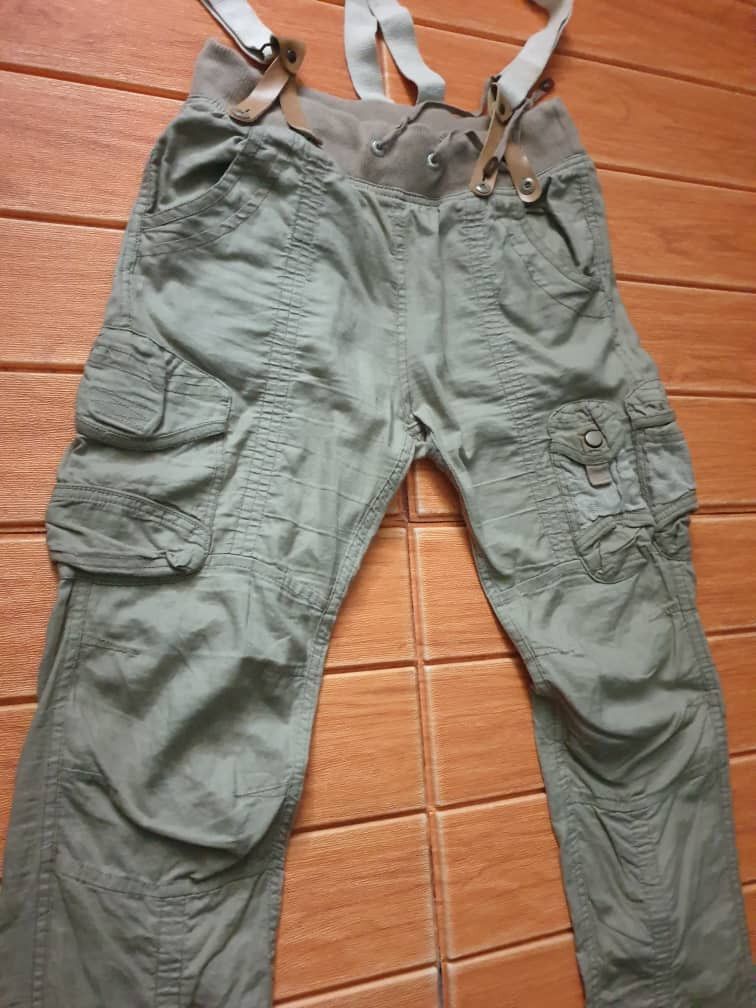 GOA Goa multipocket utility with suspender military garment pant Size US 32 / EU 48 - 11 Thumbnail