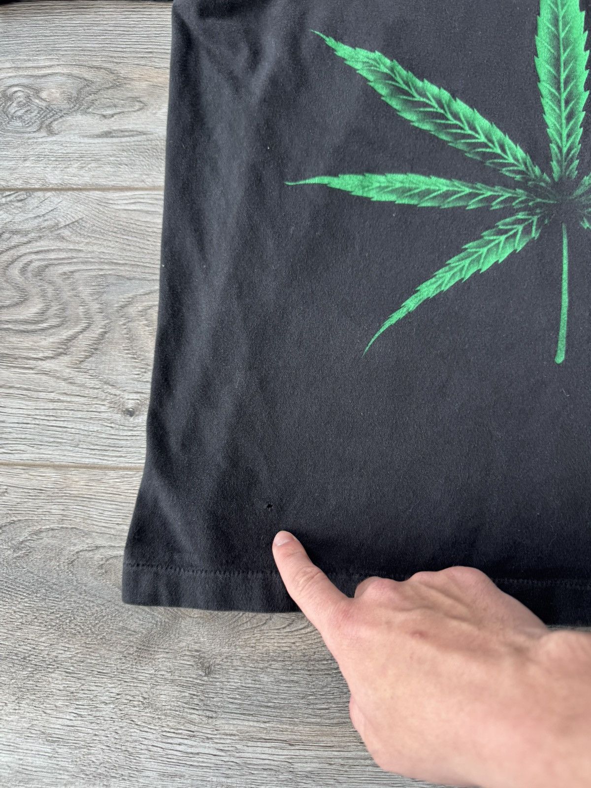 Band Tees Vintage Pantera Unscarred 90s Weed Leaf BOOTLEG Tee Size US L / EU 52-54 / 3 - 10 Thumbnail