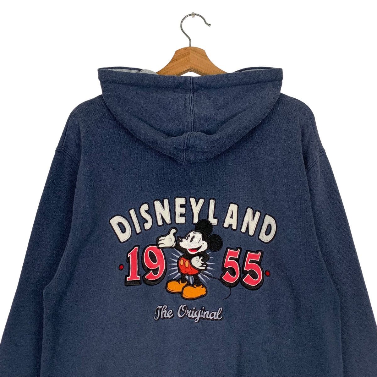 Disney DISNEYLAND Embroidery Big Logo Zipper Hoodies #0709-C32 Size US S / EU 44-46 / 1 - 2 Thumbnail