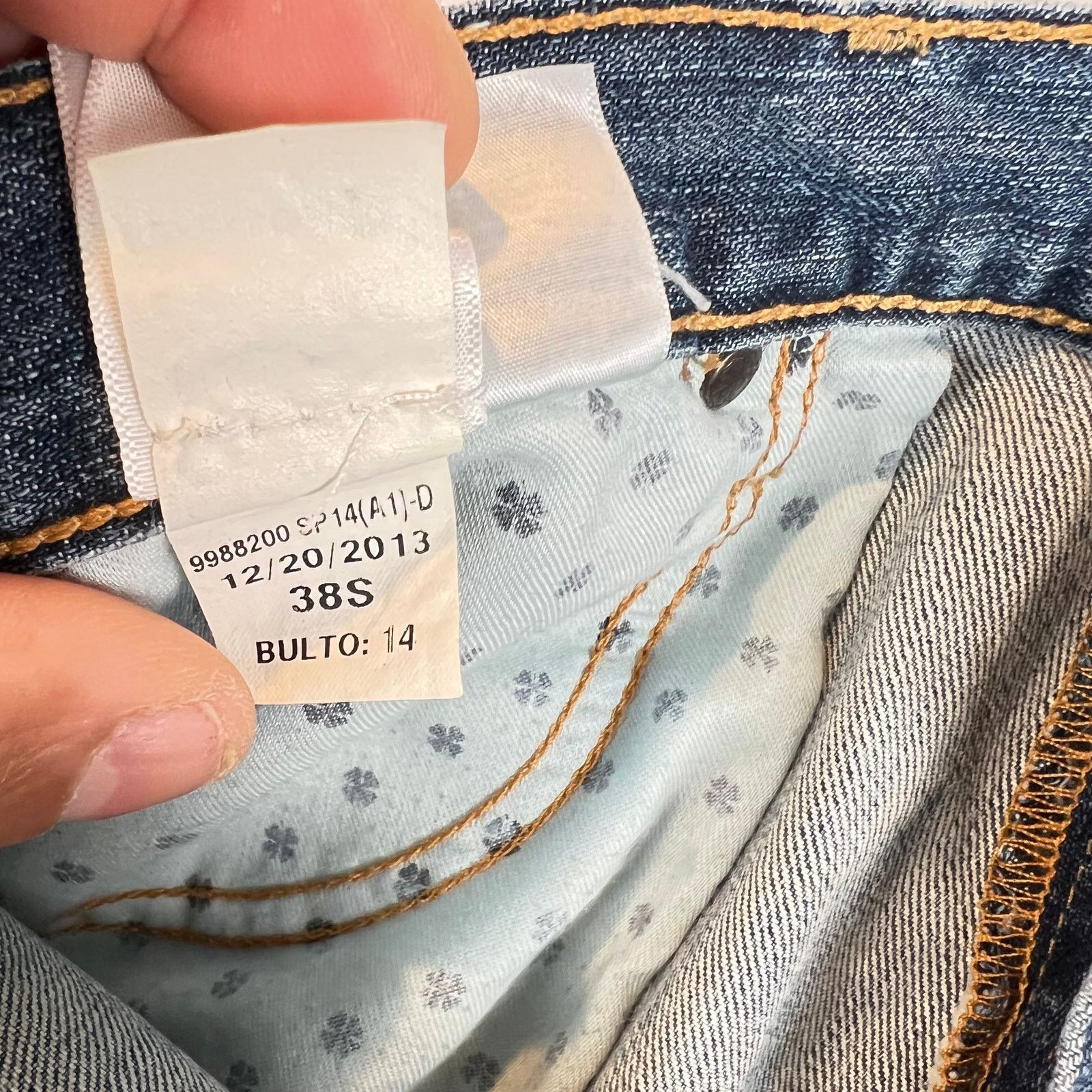 Lucky Brand Lucky Brand Jeans Men 38x30 Blue 221 Straight Mid Rise Denim Size US 38 / EU 54 - 6 Thumbnail