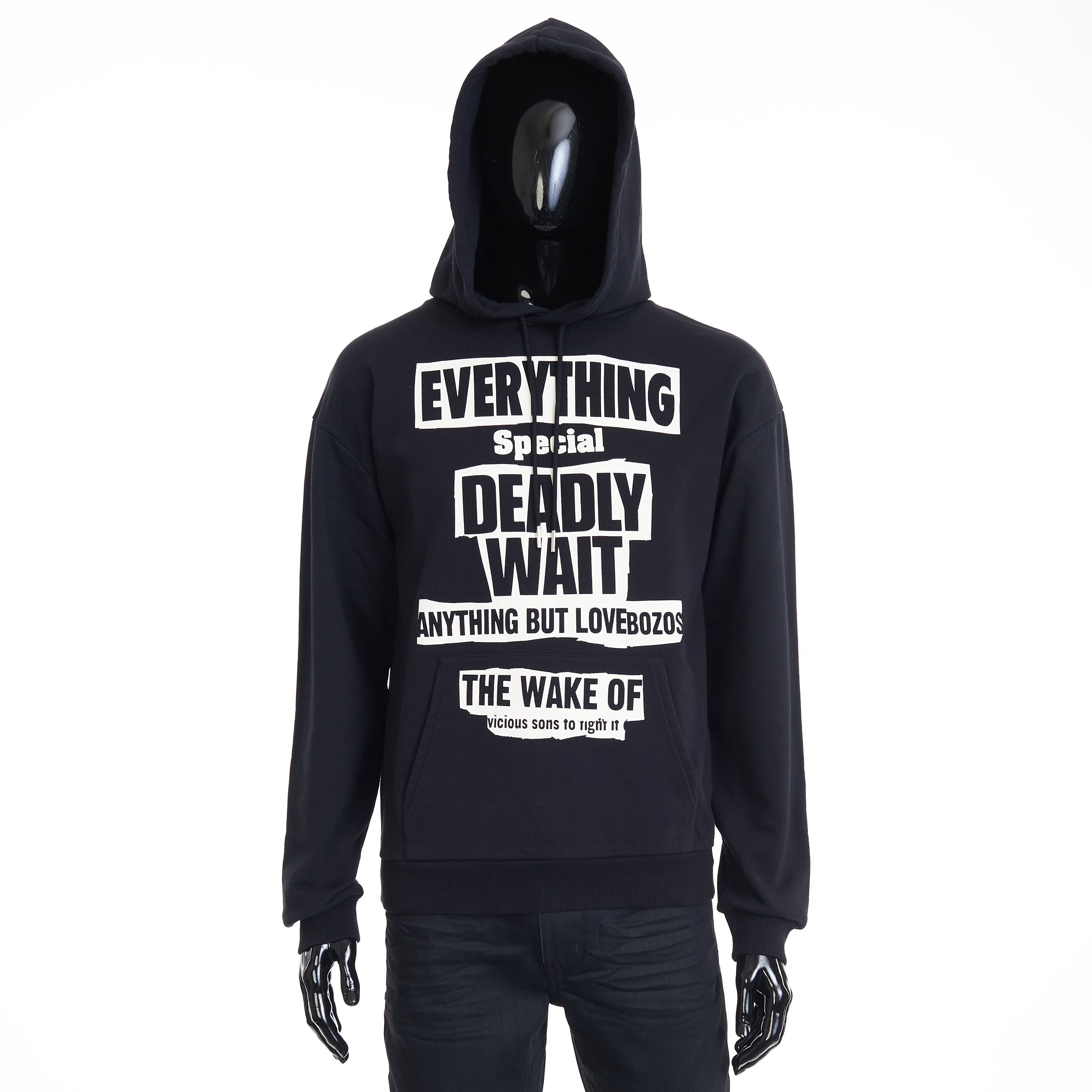 Celine x ALAN VEGA Loose Hoodie "Everything Special Deadly Wait" Size US L / EU 52-54 / 3 - 9 Thumbnail