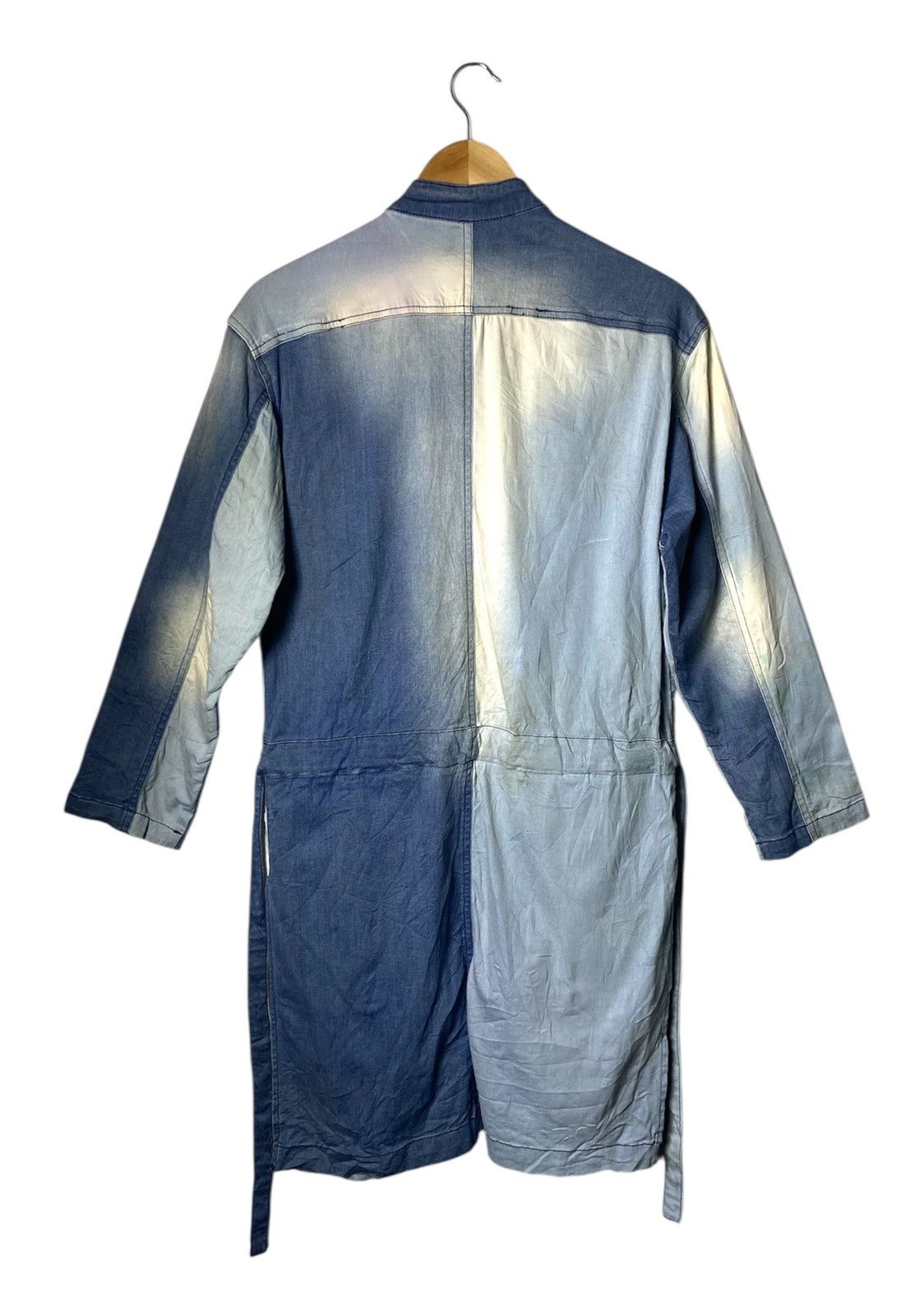 Japanese Brand Voguish Denim Long Jacket Size US M / EU 48-50 / 2 - 2 Thumbnail