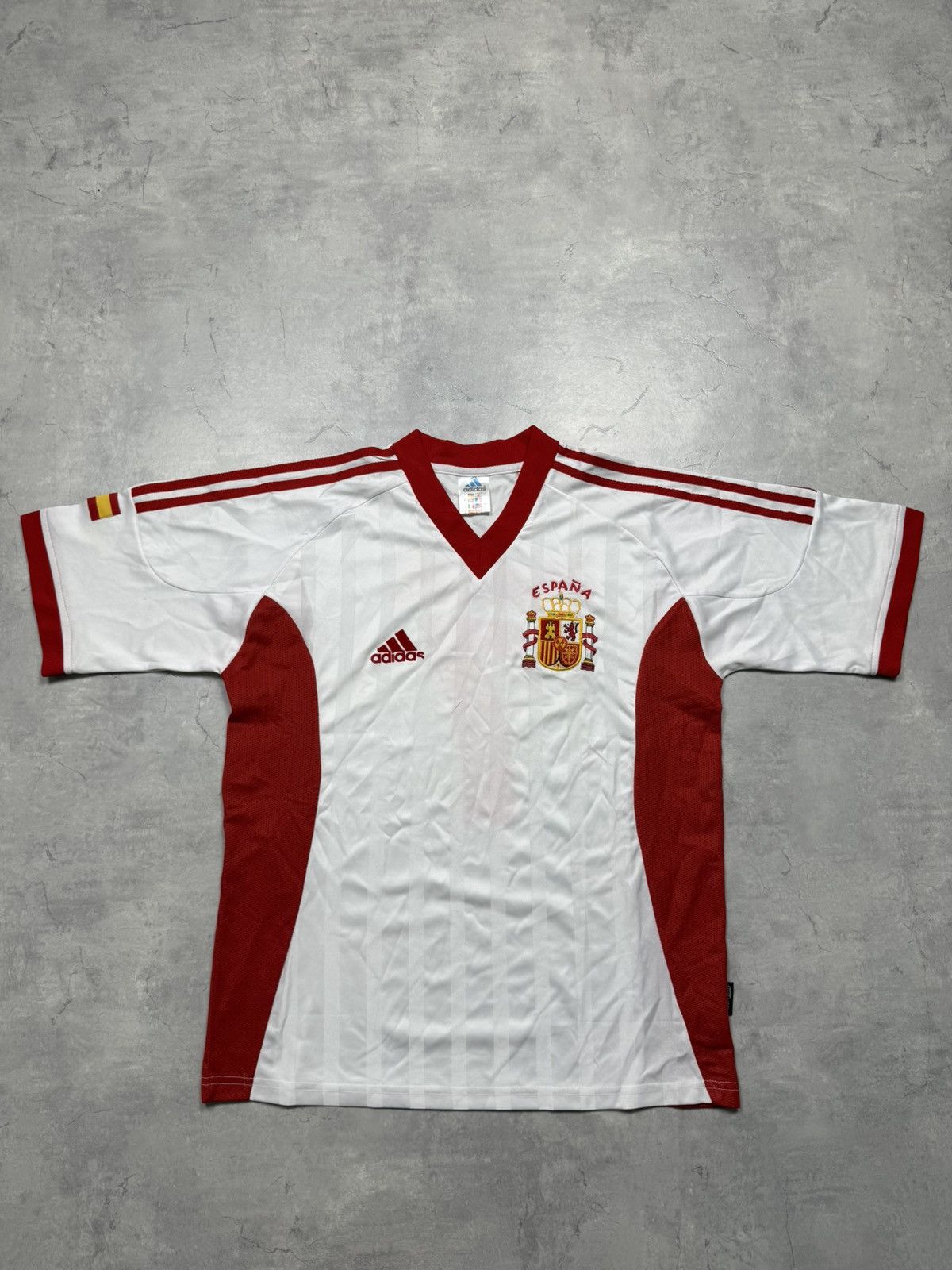 Adidas Adidas Spain Vintage Jersey #7 PAUL Size US L / EU 52-54 / 3 - 1 Thumbnail