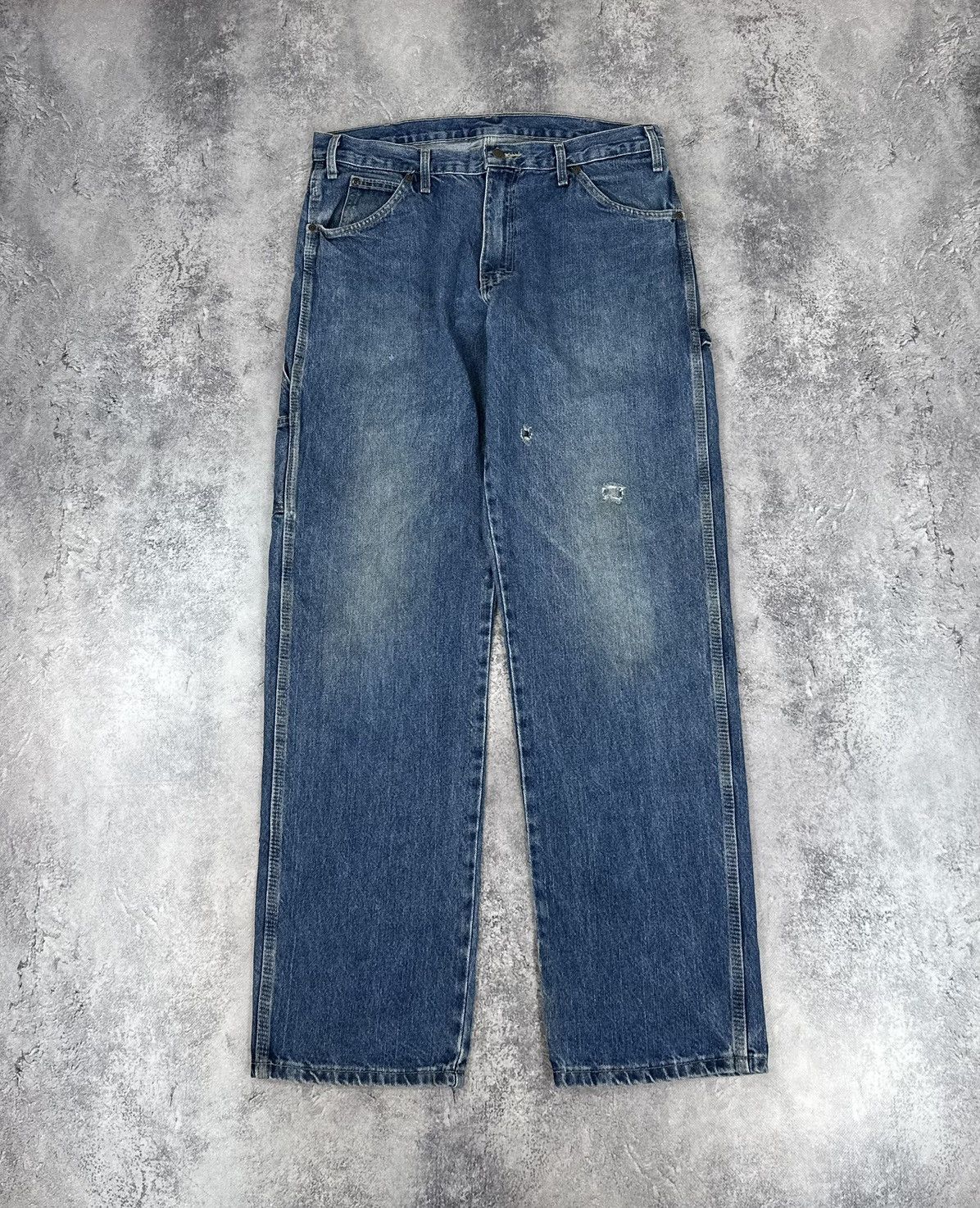 Dickies Vintage Dickies USA Carpenter Distressed Utility Work Pants Size US 34 / EU 50 - 2 Thumbnail