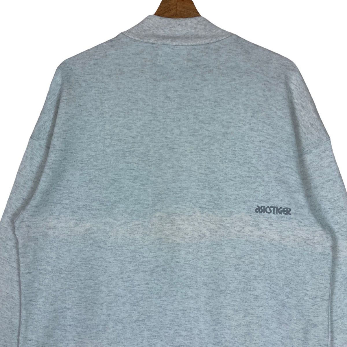 Asics Vintage Asics Tiger Single Pocket Pullover Jumper Sweatshirt Size US M / EU 48-50 / 2 - 7 Thumbnail