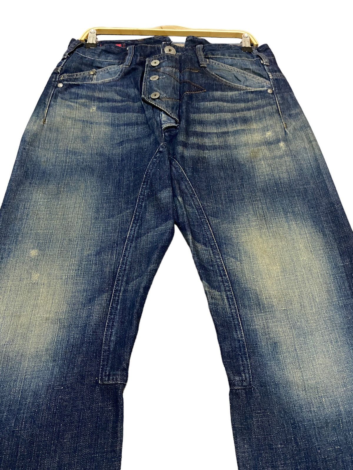 Marithe + Francois Girbaud Vintage Brand Marithe Francois Girbaud Jeans 1990s Size US 34 / EU 50 - 3 Thumbnail