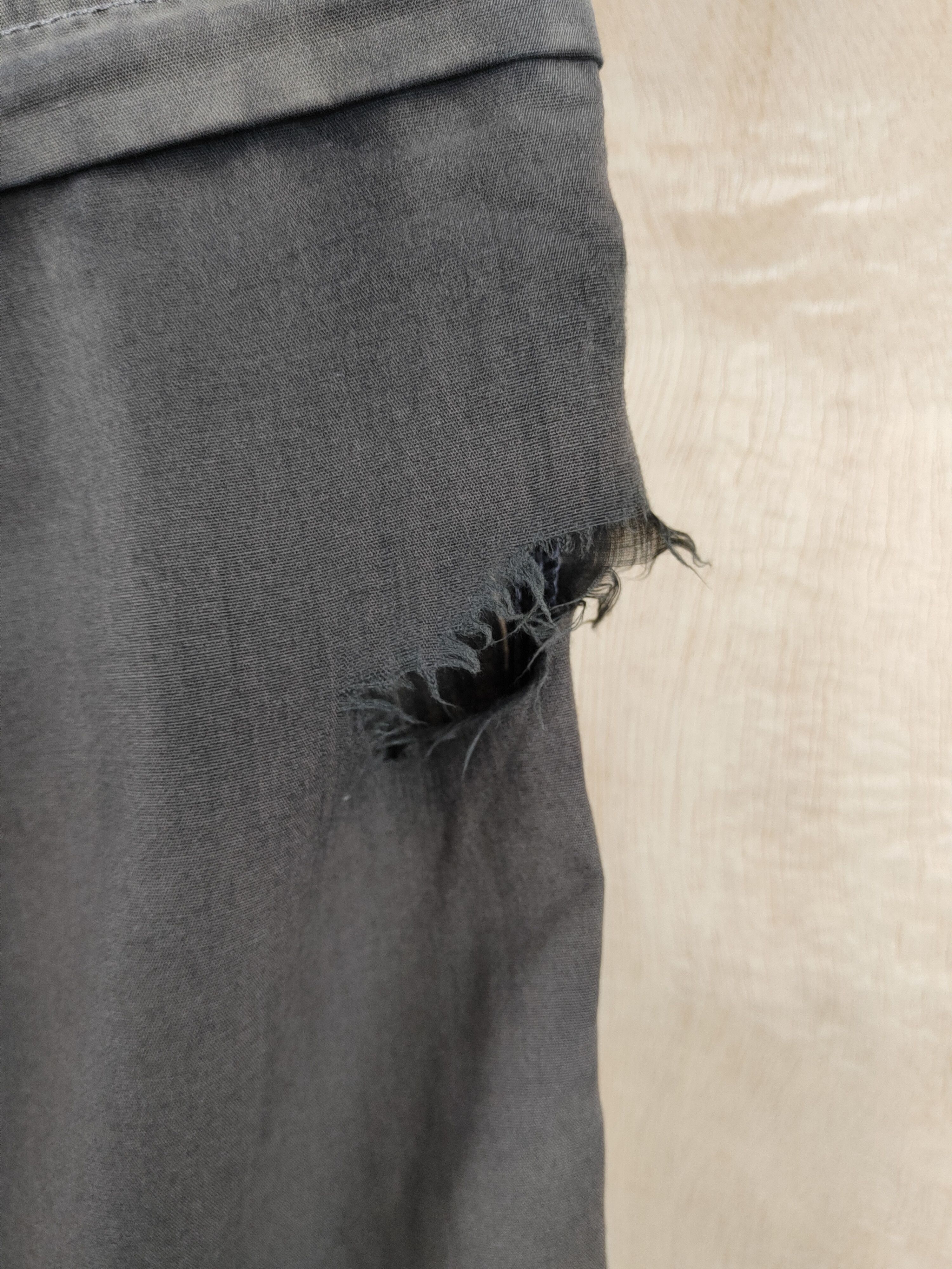Japanese Brand Japanese Brand Black Faded Multipocket Cargo Pants #S2504 Size US 33 - 14 Thumbnail
