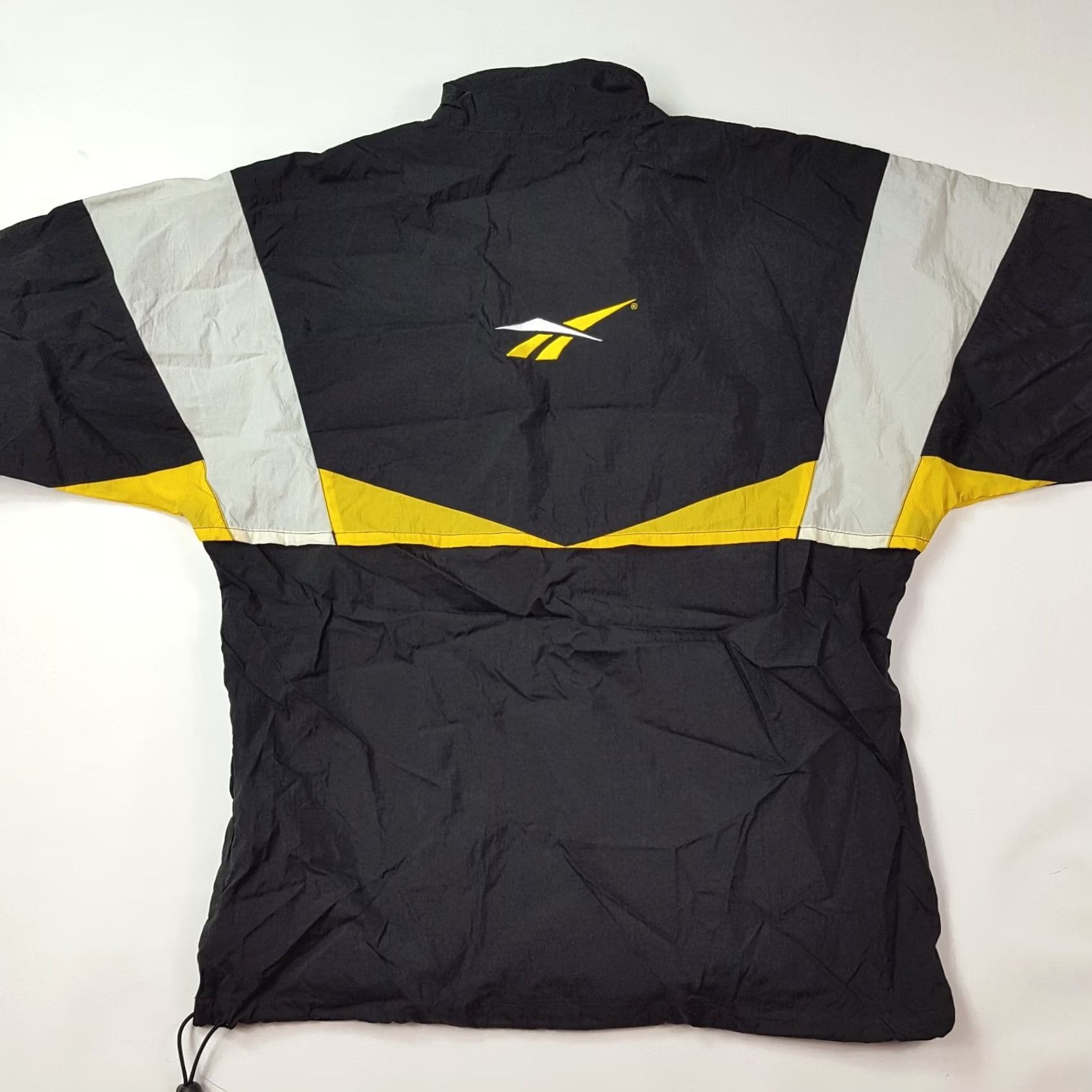 Reebok VINTAGE Reebok Women's Jacket Mid-Length Zip Up Black 90s Retro Athletic 90s Size M / US 6-8 / IT 42-44 - 6 Thumbnail