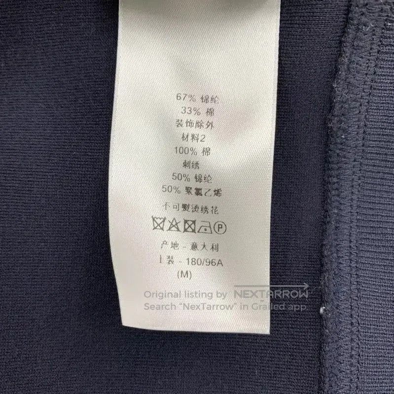 Dior Dior Navy Men's Zip Jacket . Size US M / EU 48-50 / 2 - 8 Thumbnail