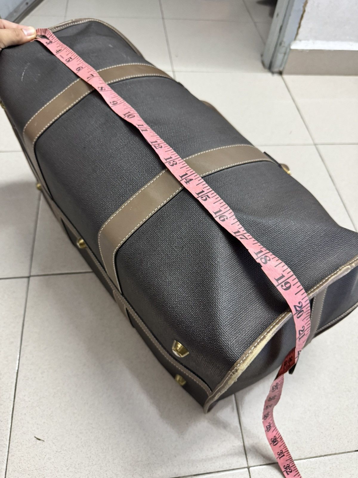 Alfred Dunhill ALFRED DUNHILL WEEKENDER DUFFLE FULL LEATHER BAG Size ONE SIZE - 7 Thumbnail