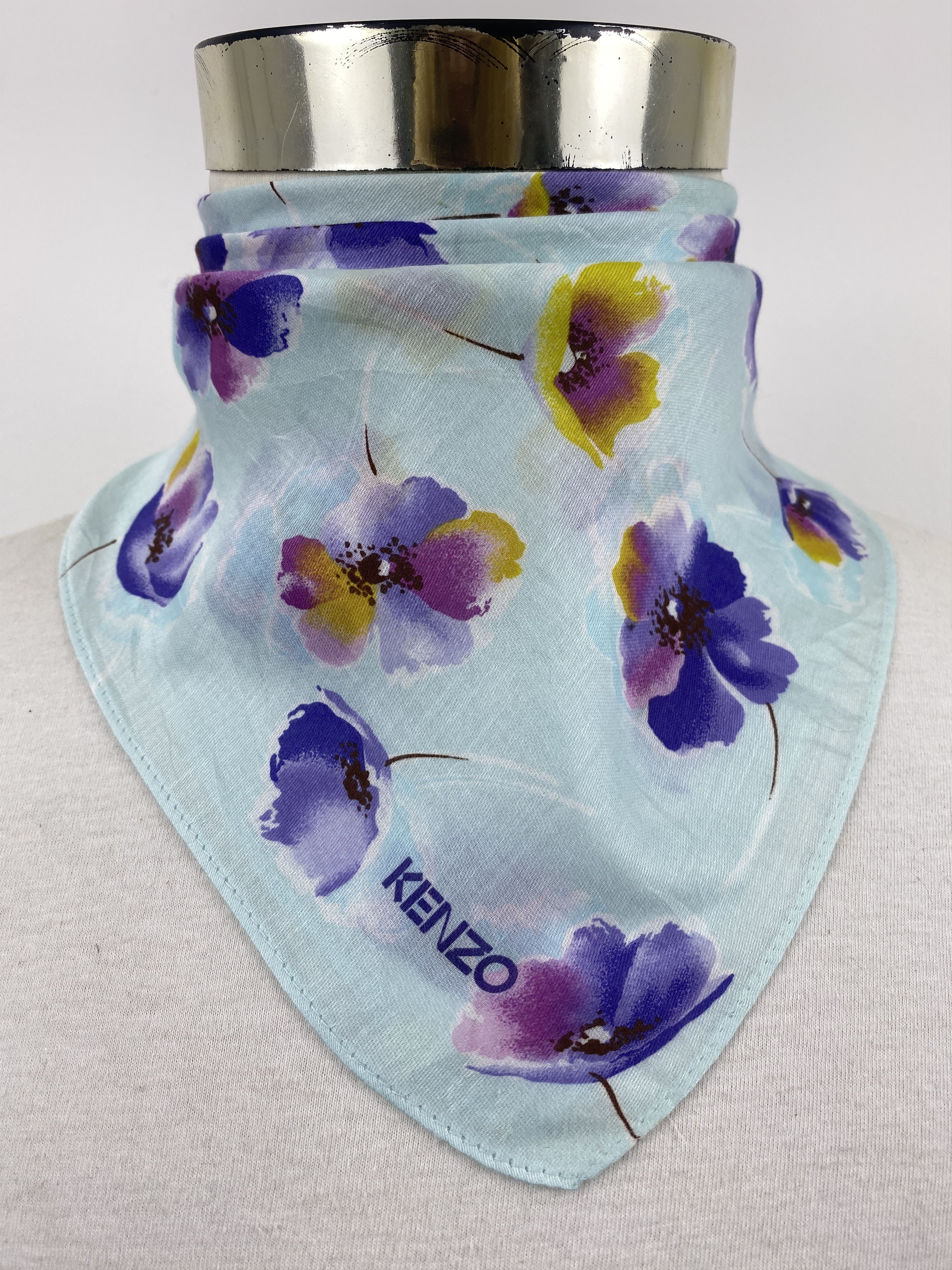 Kenzo Vintage Kenzo Handkerchief / Neckerchief / Bandana HKC0766 Size ONE SIZE - 2 Thumbnail