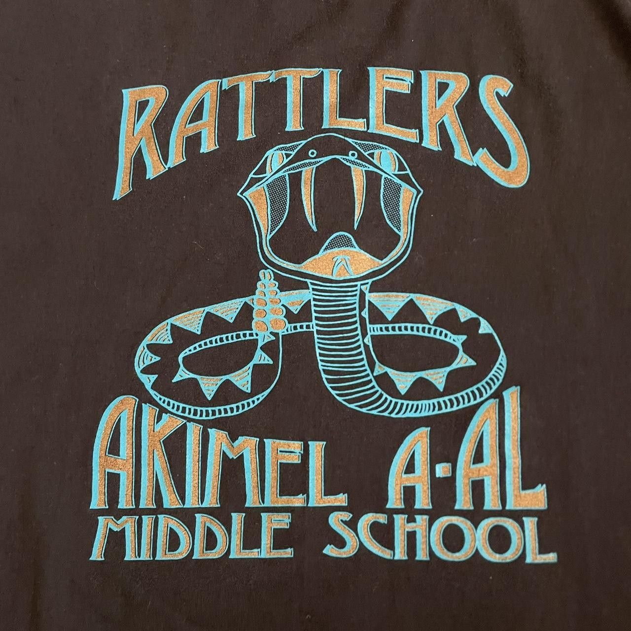 Hanes vintage hanes rattlers middle school t-shirt basics 90s Size US L / EU 52-54 / 3 - 2 Thumbnail