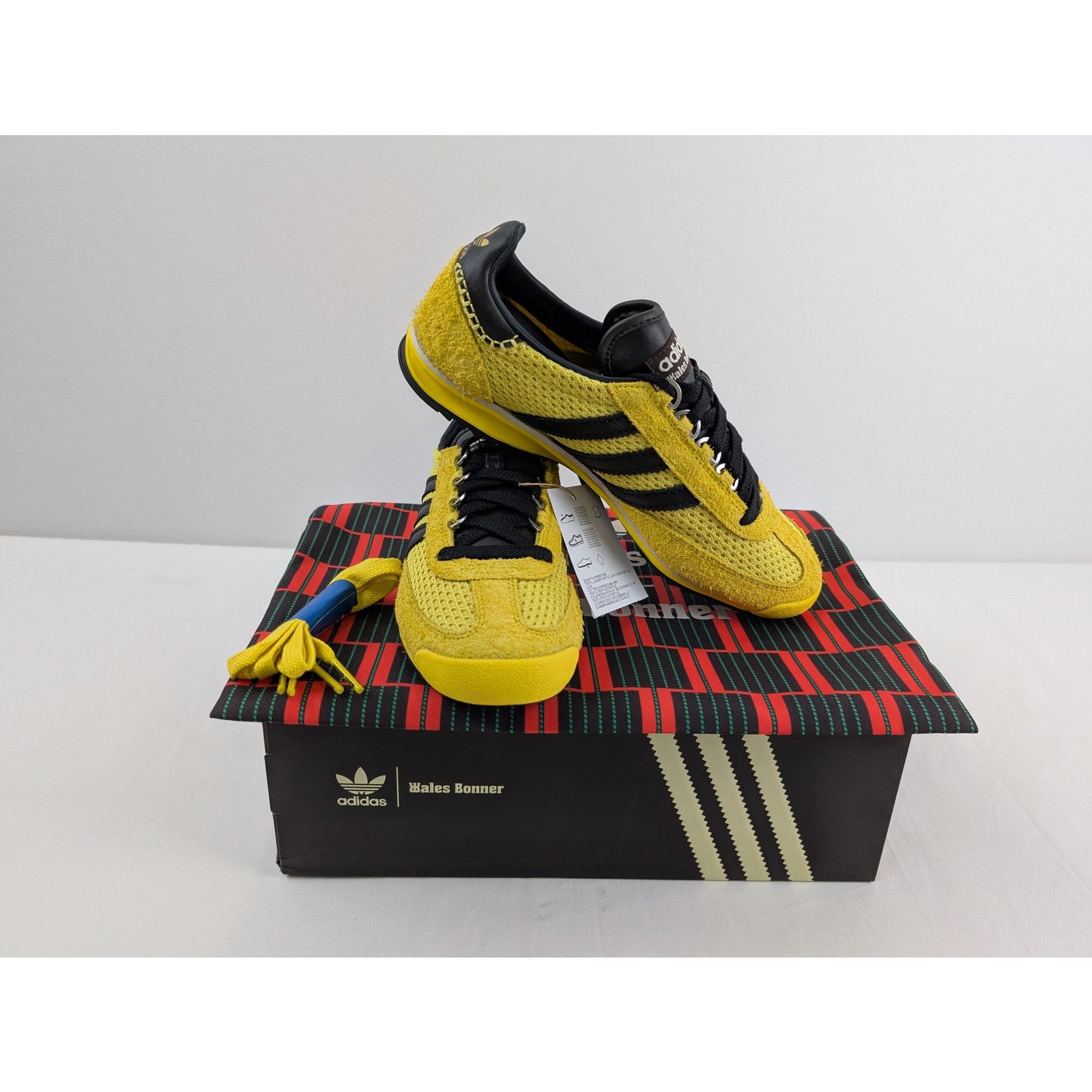Adidas × Wales Bonner o1rshd1 SL76 Sneakers in Yellow Size US 10.5 / EU 43-44 - 15 Thumbnail