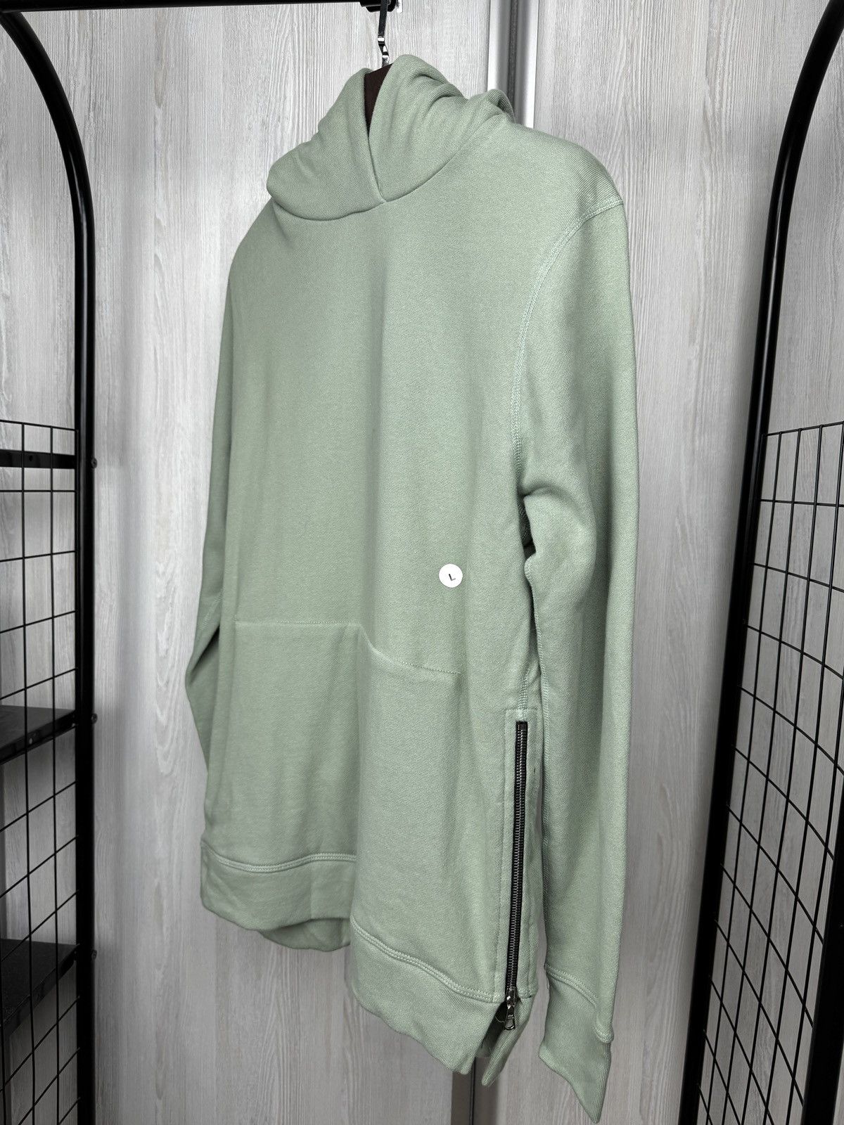 John Elliott John Elliott light green sides zippers made in USA hoodie Size US L / EU 52-54 / 3 - 5 Thumbnail