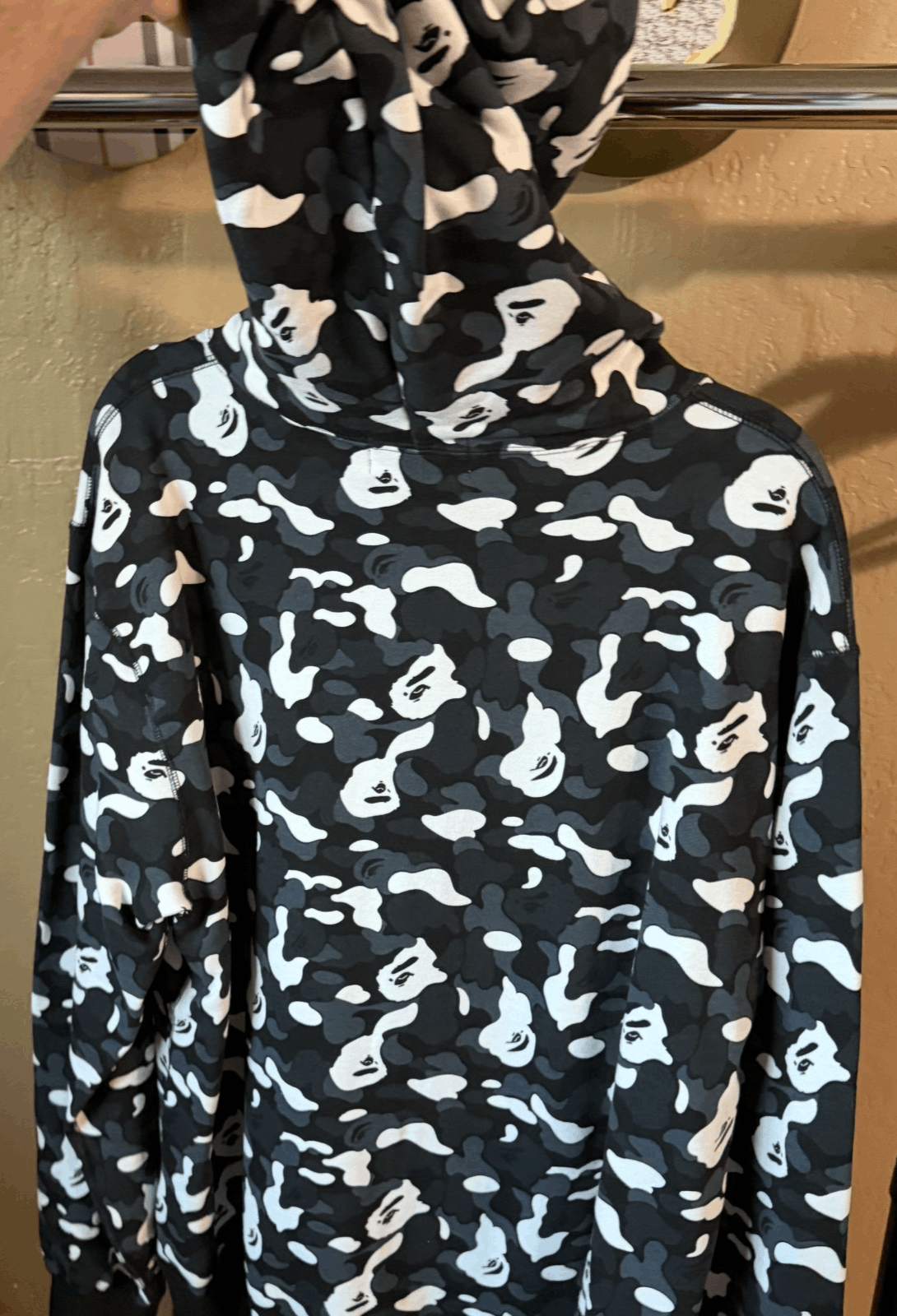 Bape Bape x Dover Street Market camo Crytsal full zip hoodie XXL Size US XXL / EU 58 / 5 - 5 Thumbnail