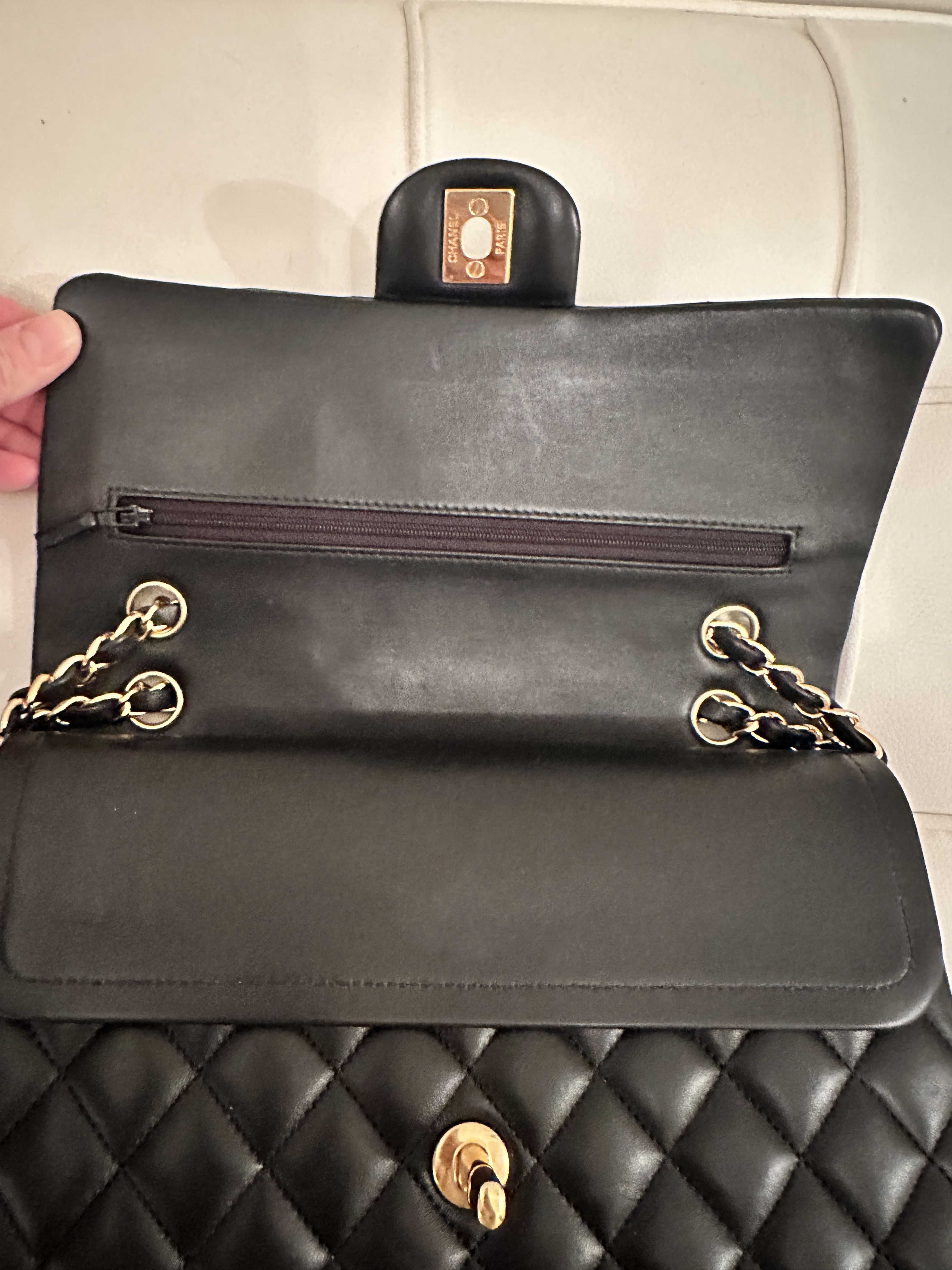 Chanel Chanel Classic double flap lambskin medium Size ONE SIZE - 13 Thumbnail