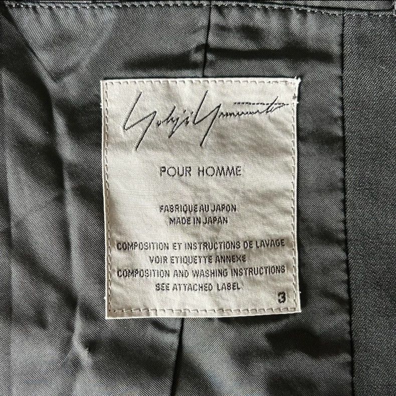 Yohji Yamamoto Yohji Yamamoto size 3 09 aw beast period white button wool Size 38S - 5 Thumbnail