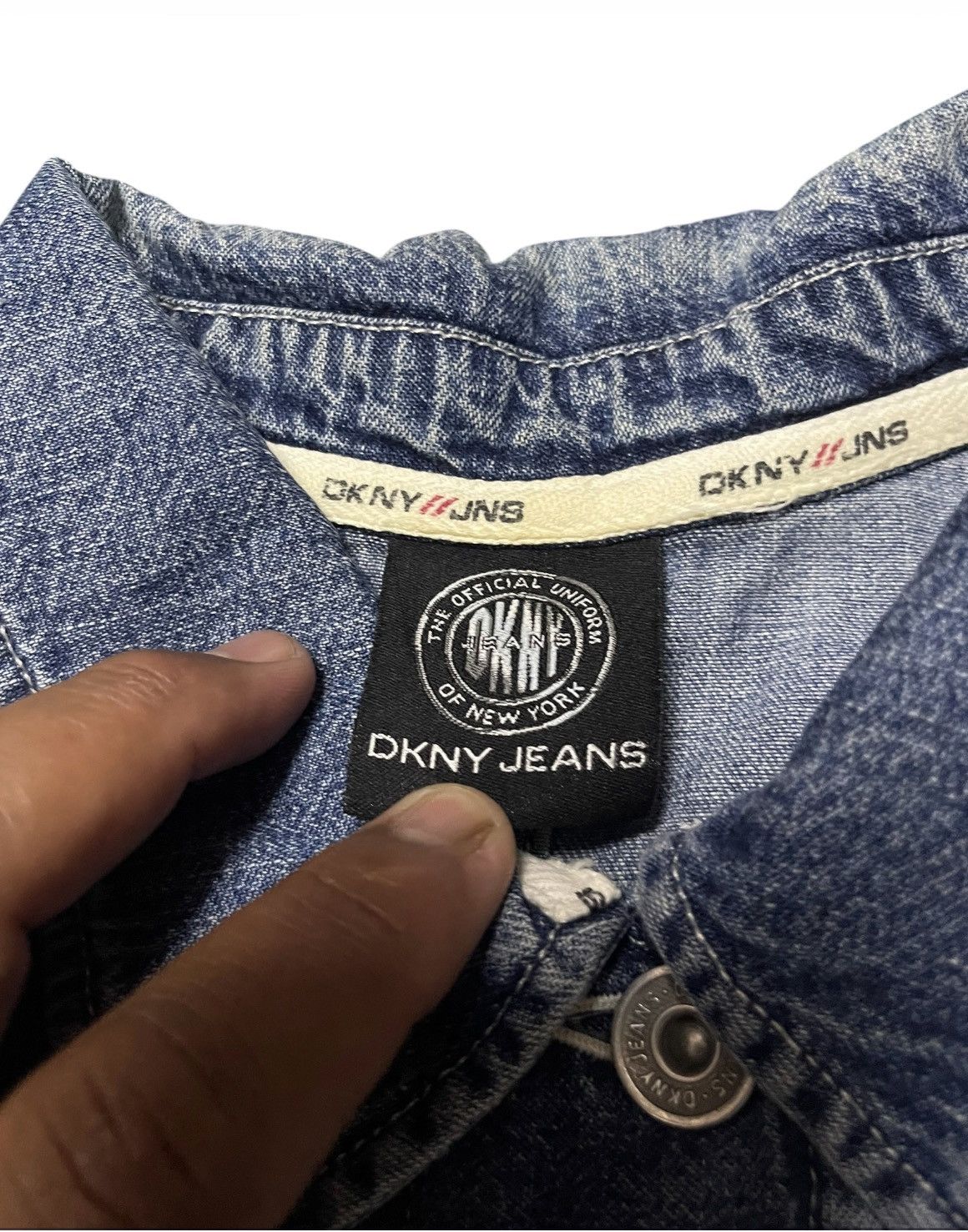 DKNY DKNY workwear Jacket Denim Size US M / EU 48-50 / 2 - 5 Thumbnail