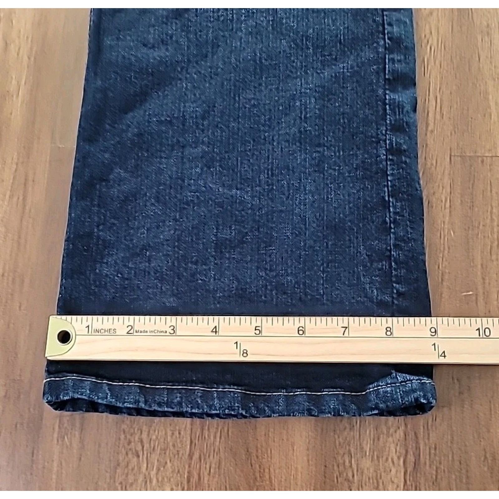 Chicos Chico’s Platinum Jeans Sz 1S Short Dark Wash Bootcut Size 30" / US 8 / IT 44 - 7 Thumbnail