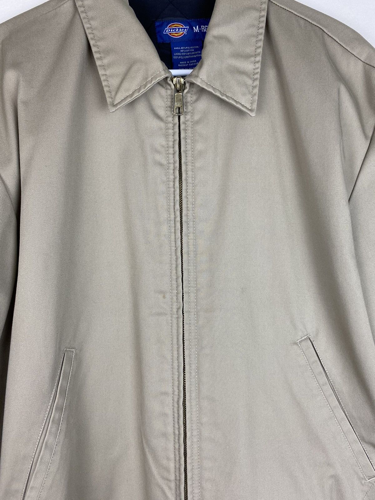 Dickies × Vintage Cream Dickies Zip Up Work Jacket Size US M / EU 48-50 / 2 - 3 Thumbnail