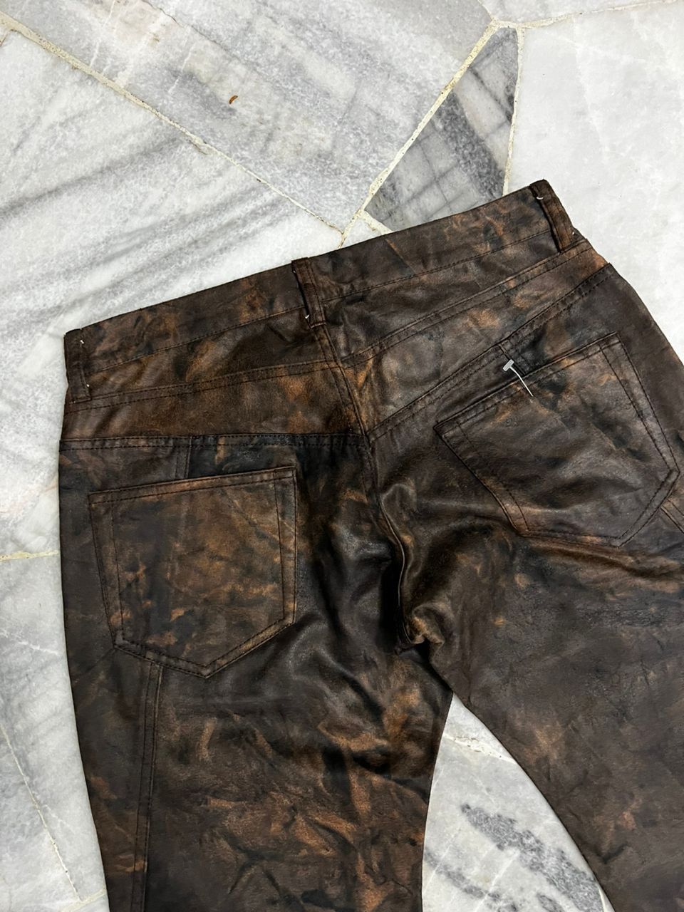 PPFM PPFM Tie Dye Crazy Colour Flare Pants Size US 30 / EU 46 - 22 Thumbnail