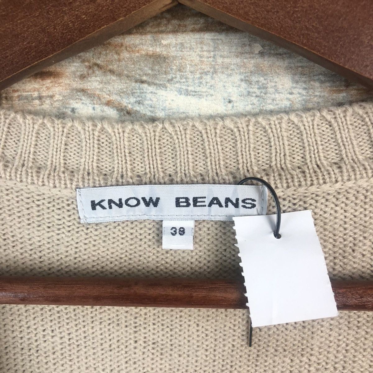 Homespun Knitwear × Japanese Brand DL Know Beans Brown Long Cardigan Kntwear #C539 Size XS / US 0-2 / IT 36-38 - 9 Thumbnail
