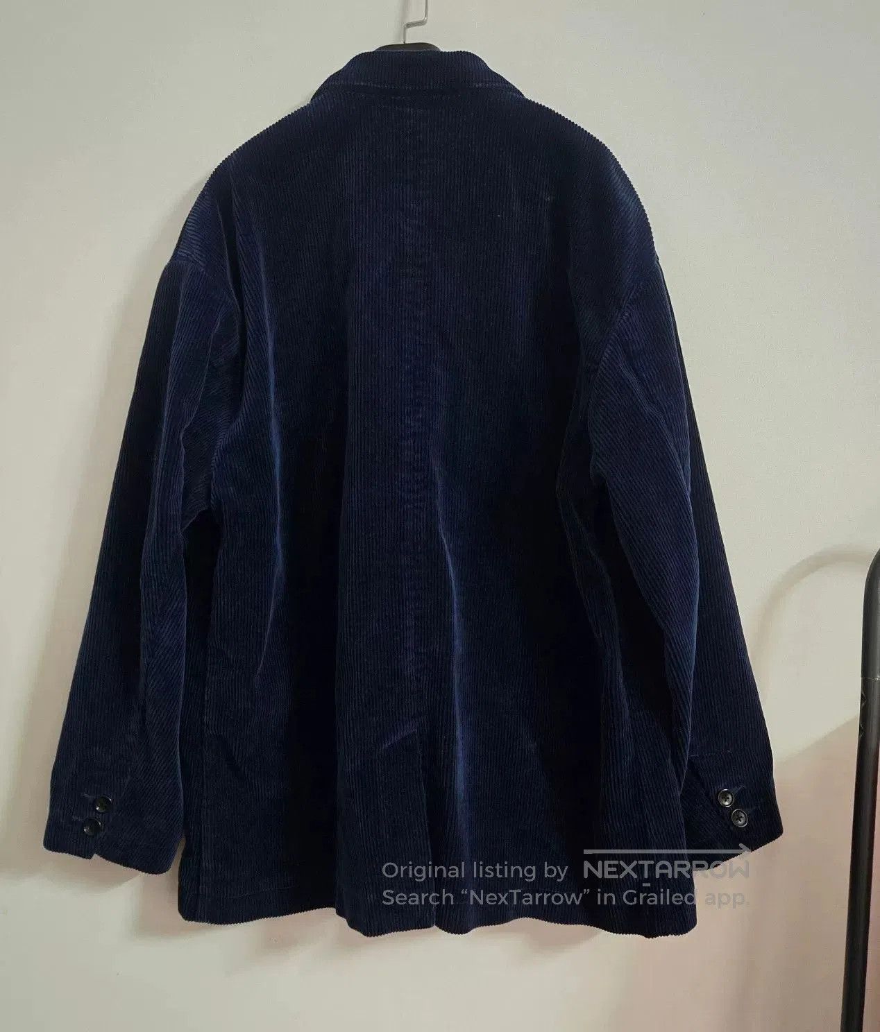 Porter Classic Porter Classic Blue Velvet Corduroy Jacket. Size US L / EU 52-54 / 3 - 3 Thumbnail