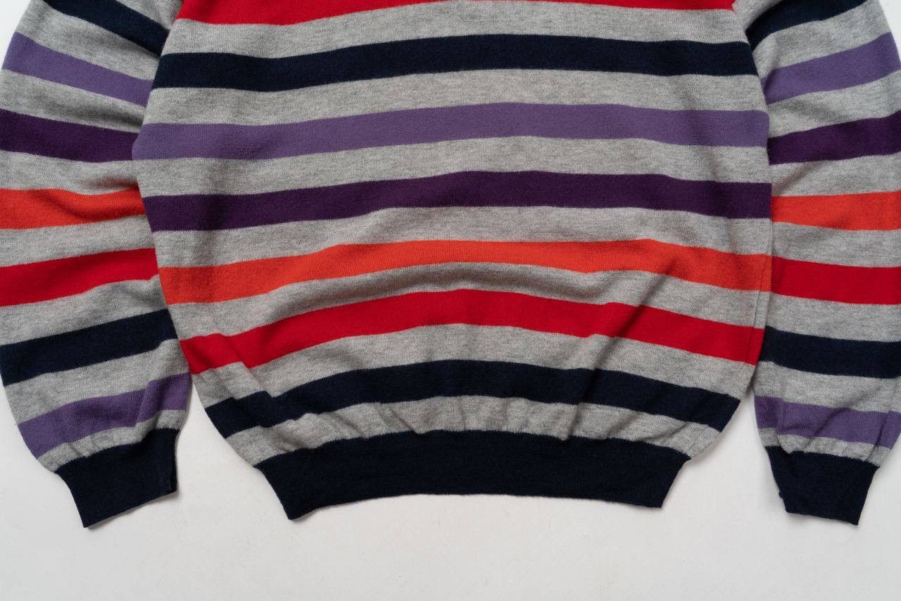Paul & Shark 🔵PAUL & SHARK Yachting Striped Wool Jumper Sweater Polo Size US XL / EU 56 / 4 - 14 Thumbnail
