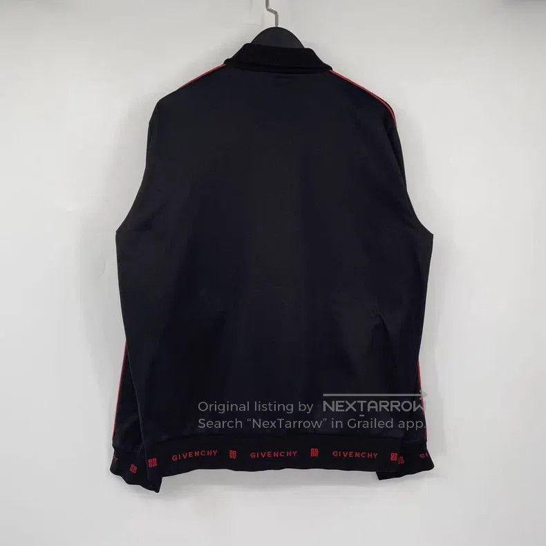 Givenchy Givenchy Velvet Embroidered Quadrant Letter Zip-Up Jacket Size US L / EU 52-54 / 3 - 2 Thumbnail