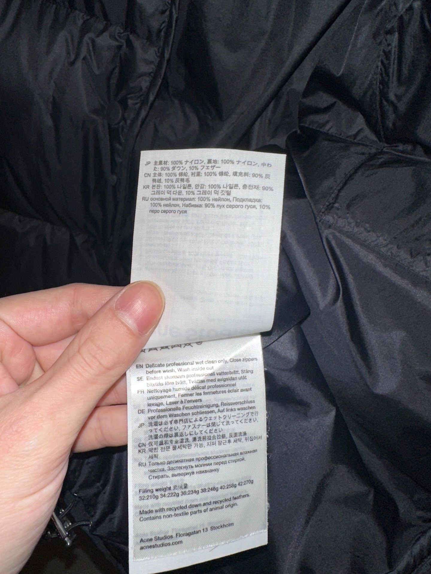 Acne Studios acne studios Vintage lapel down jacket 2501-Nextarrow Size US XXS / EU 40 - 3 Thumbnail