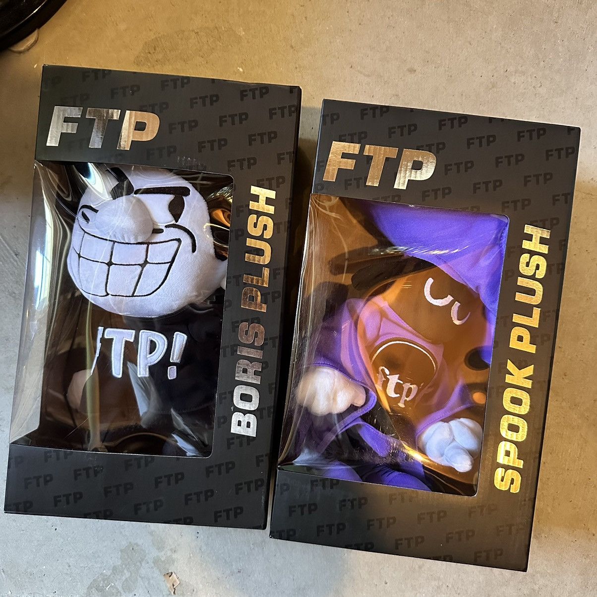 Fuck The Population FTP Boris AND Spook Plush | Grailed