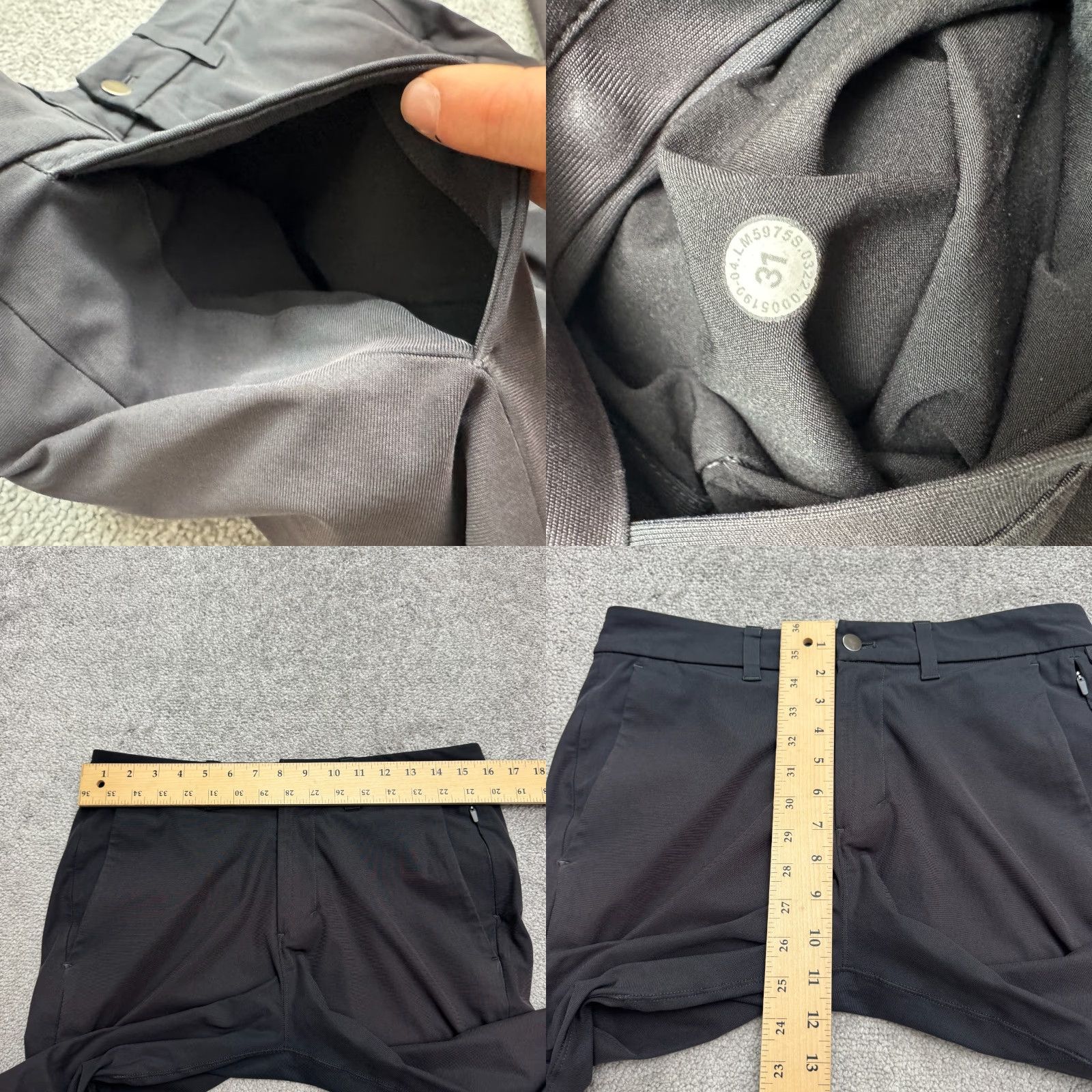 Lululemon Lululemon Pants Mens Slim Chino Straight Gray 31 30 Inseam 32 Waist Chino Slim Fit Commission Warstreme Size US 31 - 8 Thumbnail