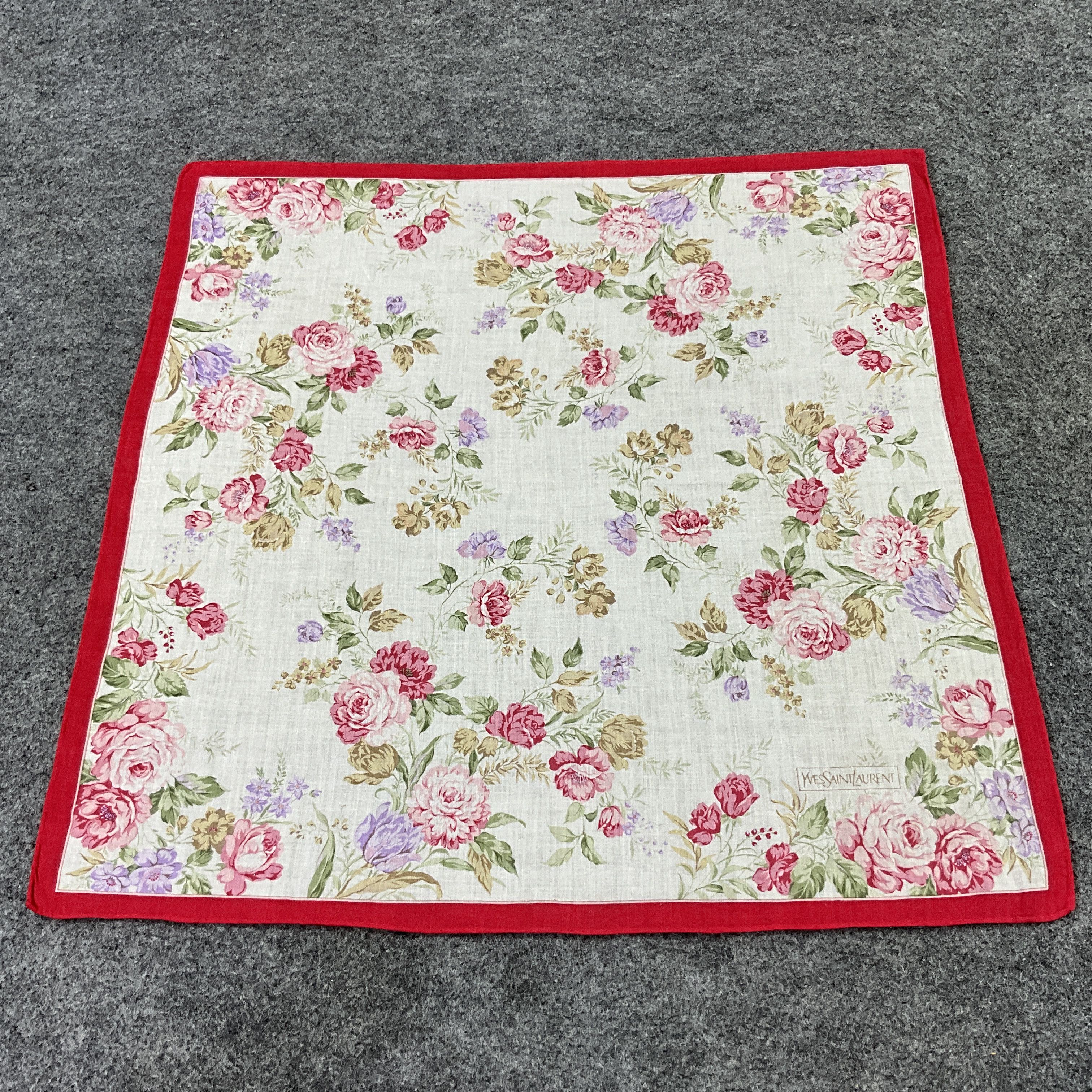 Yves Saint Laurent Handkerchief / Neckerchief / Bandana B001