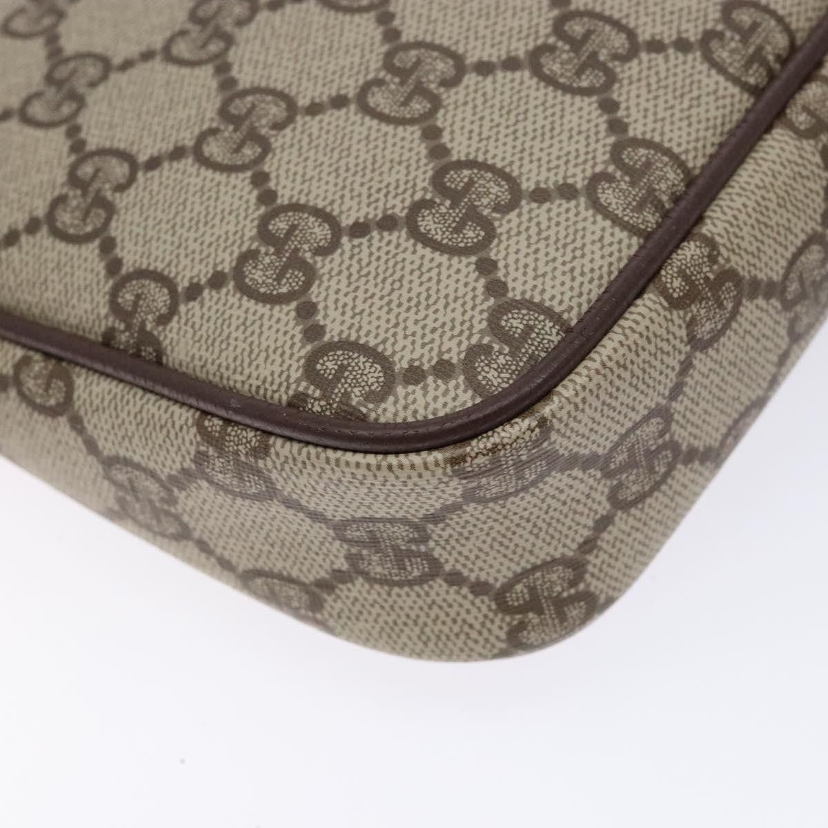 Gucci GUCCI GG Supreme Shoulder Bag Pvc Beige Gold 156 02 068 Size ONE SIZE - 13 Thumbnail