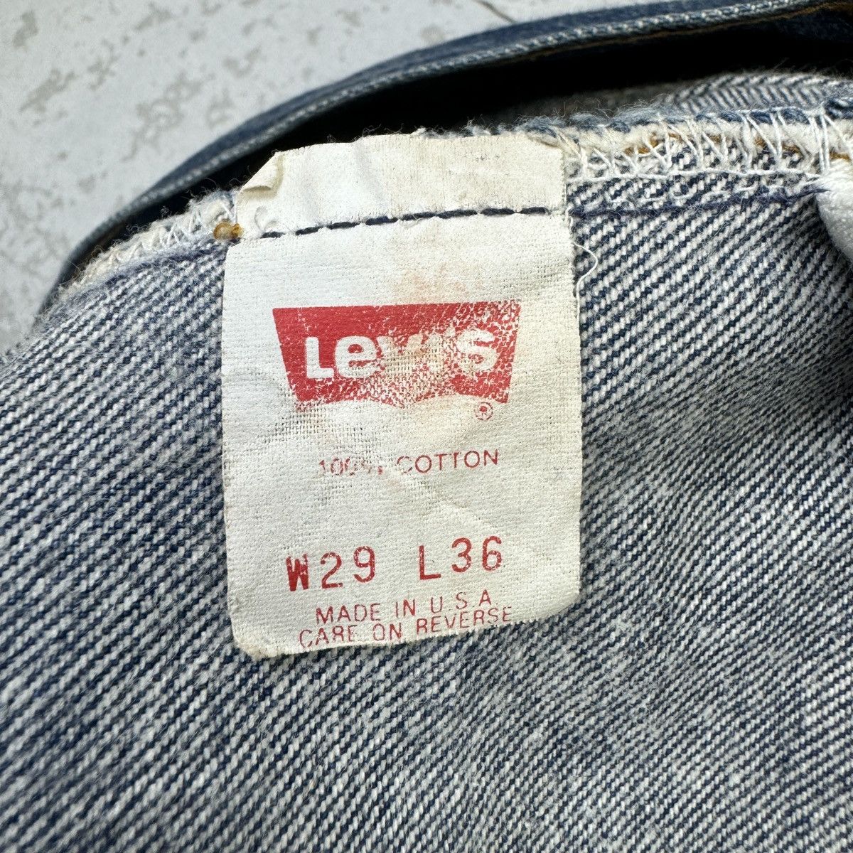 Levi's × Vintage 90s Vintage Levis 501xx Bombastic Made in USA Size US 28 / EU 44 - 13 Thumbnail