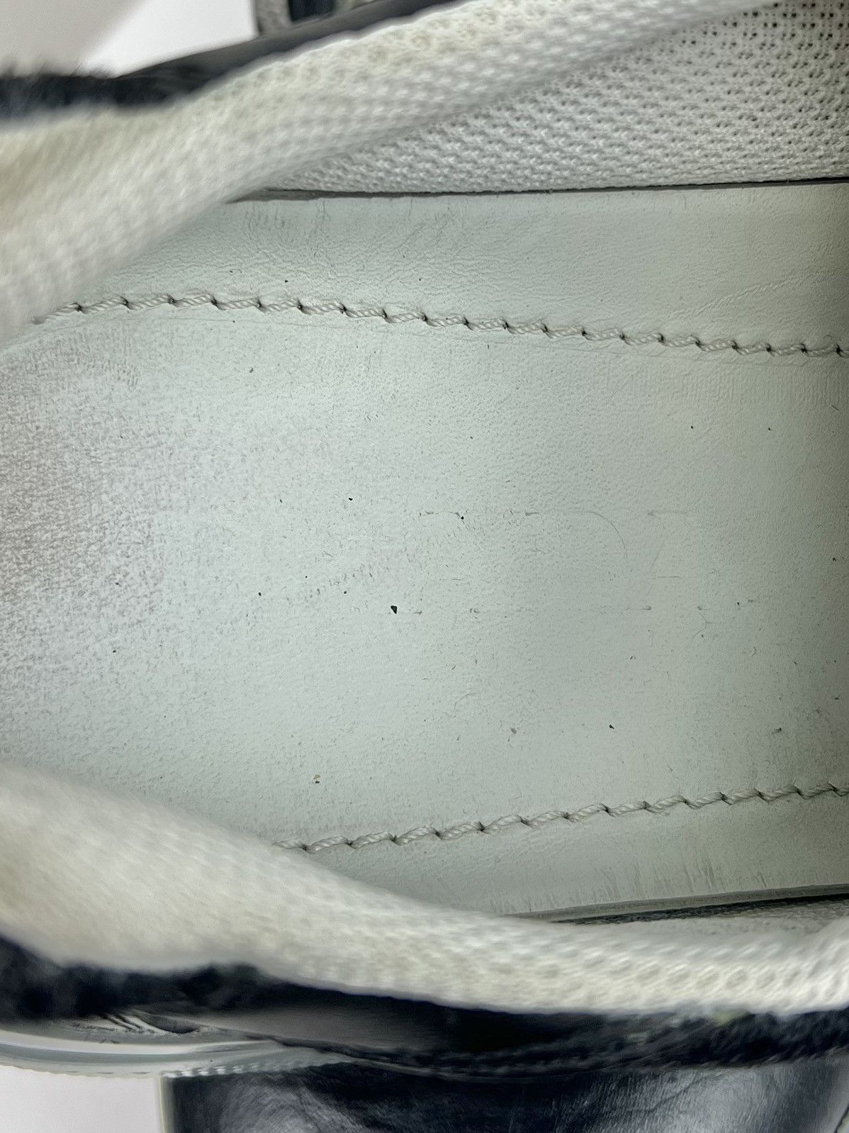 Prada PRADA Sneakers AMERICAS CUP Leather Fabric Shoes Red Tab Men Size US 8 / EU 41 - 18 Thumbnail